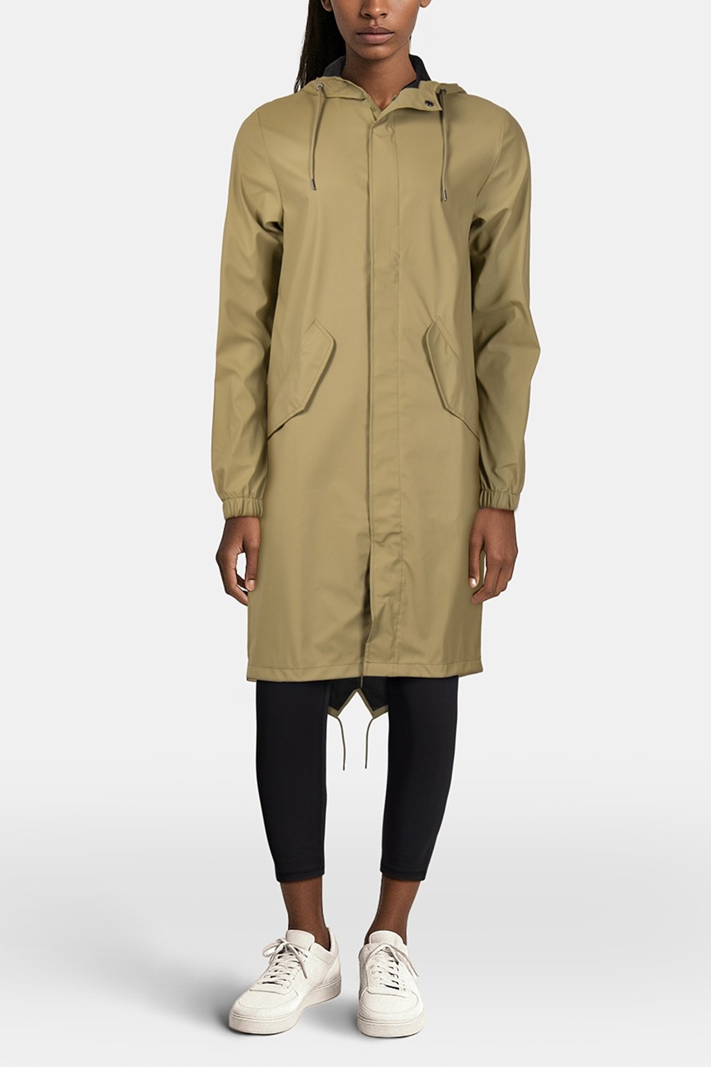 FISHTAIL PARKA W3 KHAKI UNISEX 4