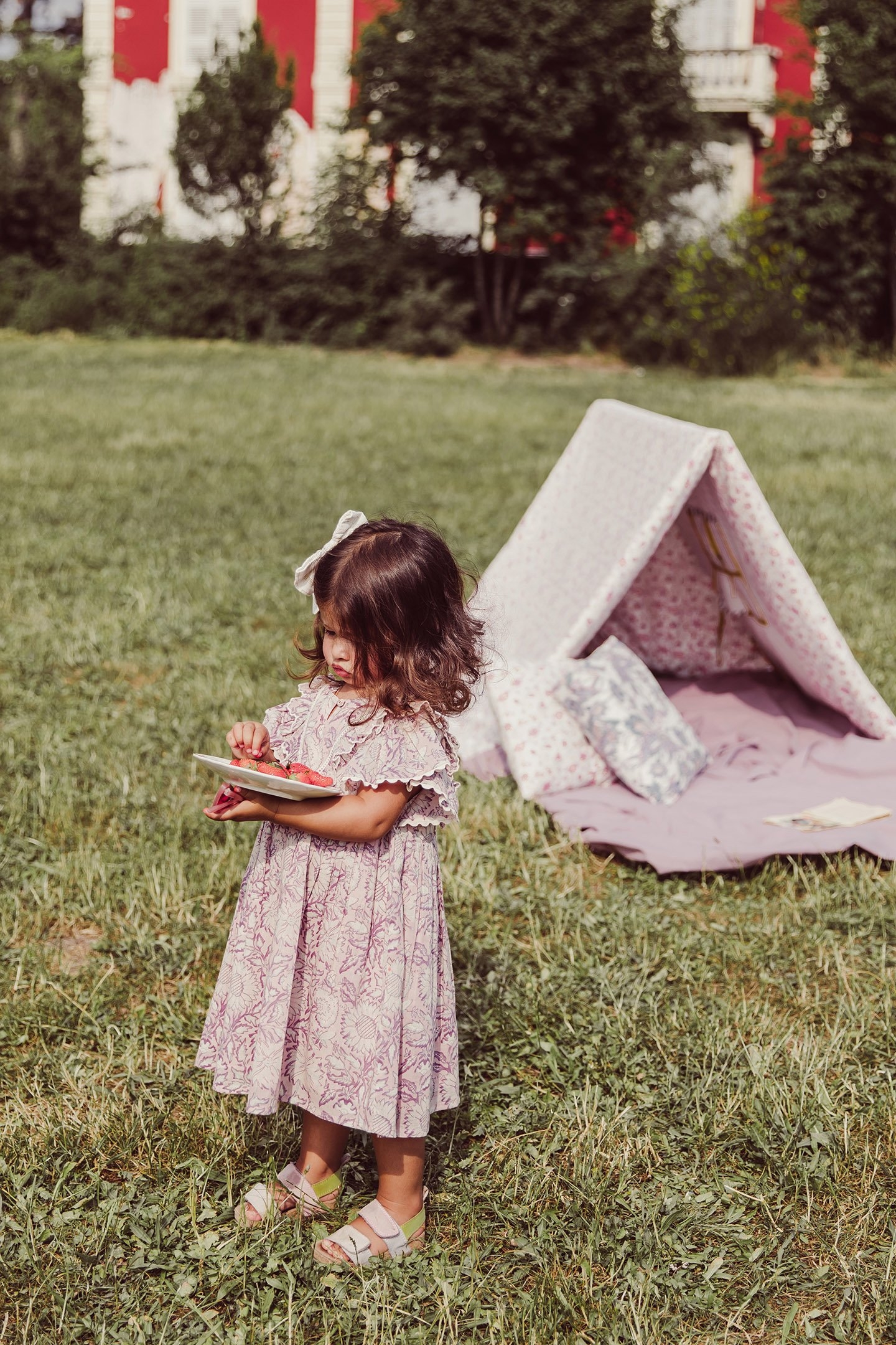 DRESS SILOE PINK DAISY GARDEN 2