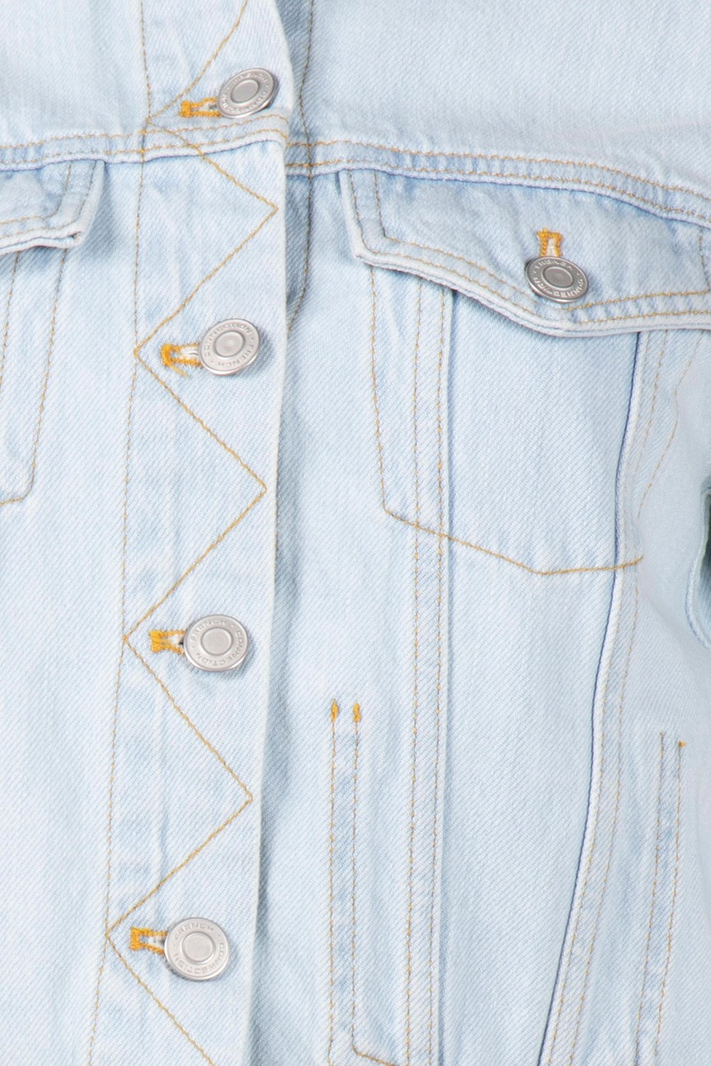 MACEE MICRO WSTRN DENIM LS JKT BLUE 4