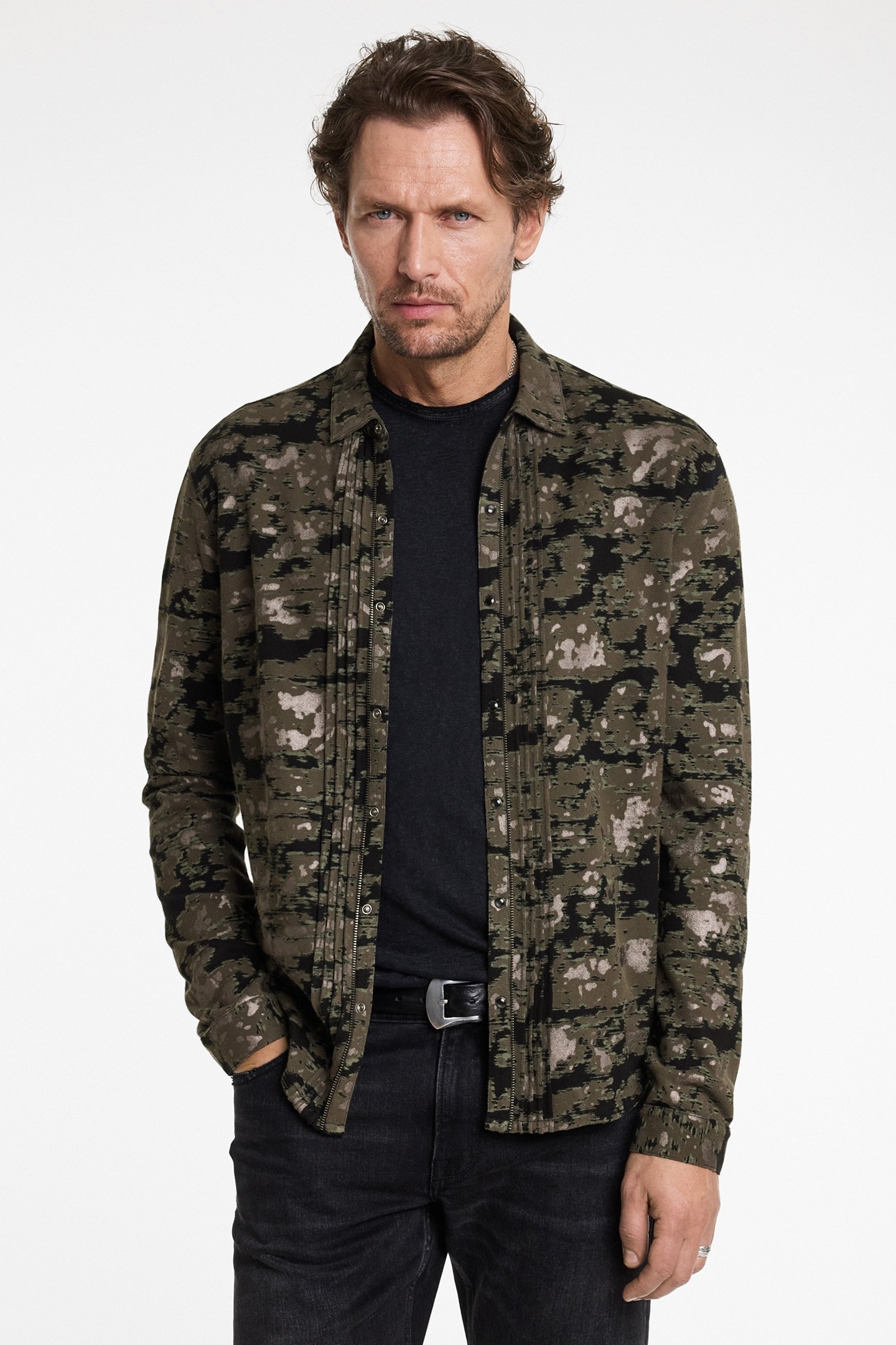 JACKSON LS PRINTED SHIRT SOIL 1