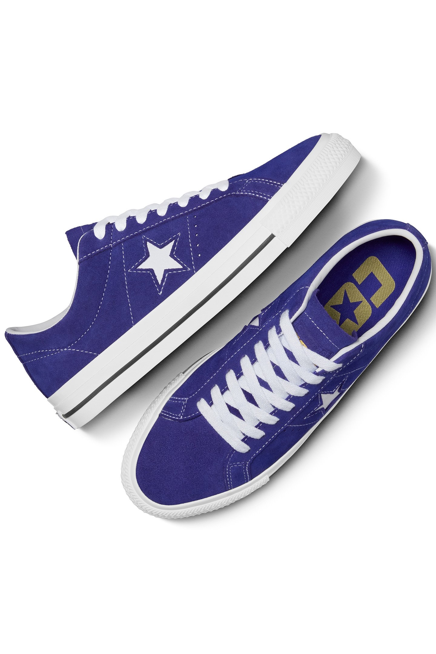 CONS ONE STAR PRO SUEDE NIGHT INDIGO/WHITE/BLACK 3