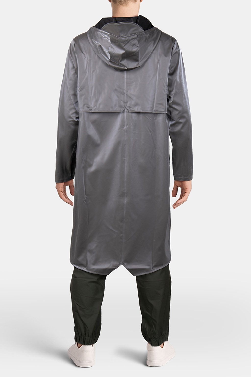 LONGER JACKET W3 METALLIC GREY UNISEX 2