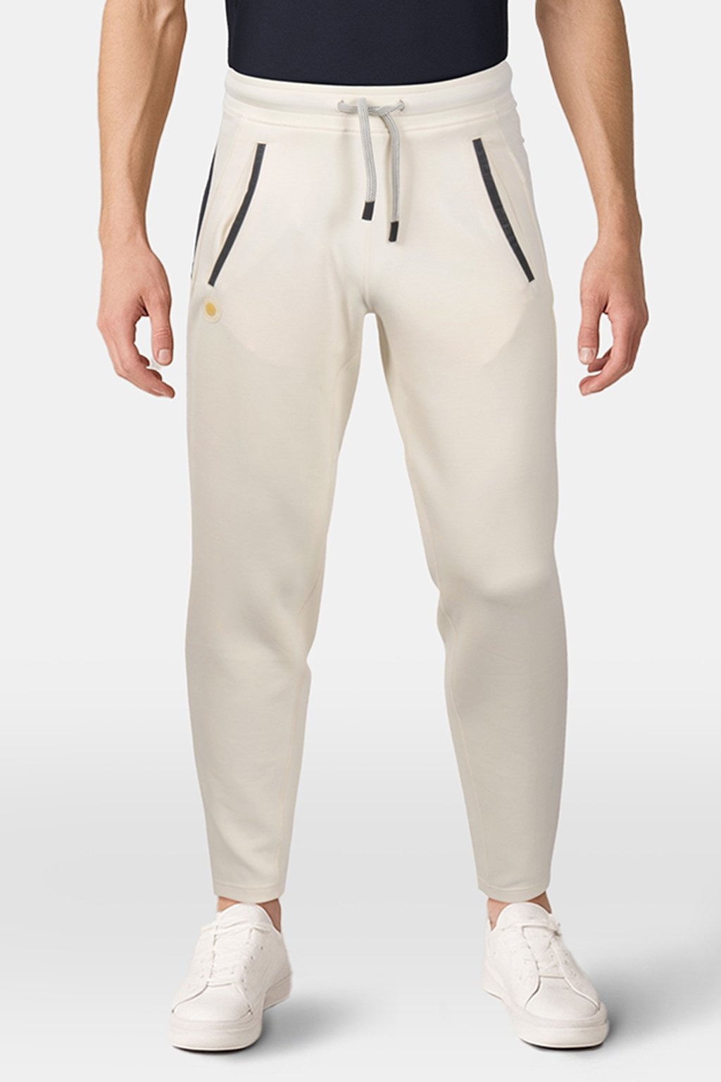 ERIC - MEN'S FUNCTIONAL TRACK PANTS CREME 1