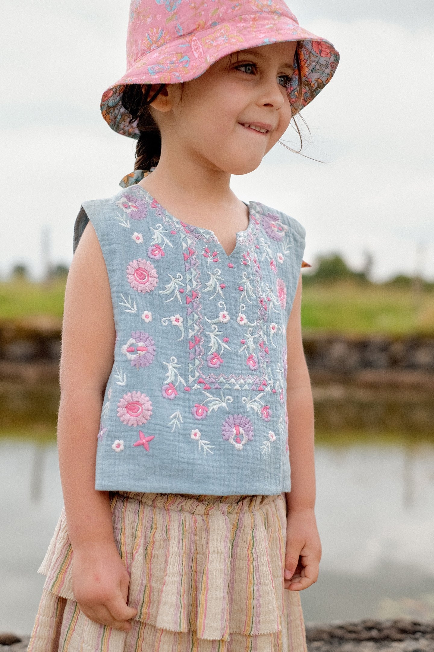 SKIRT ROUMIA MULTICO RAINBOW LINE 3