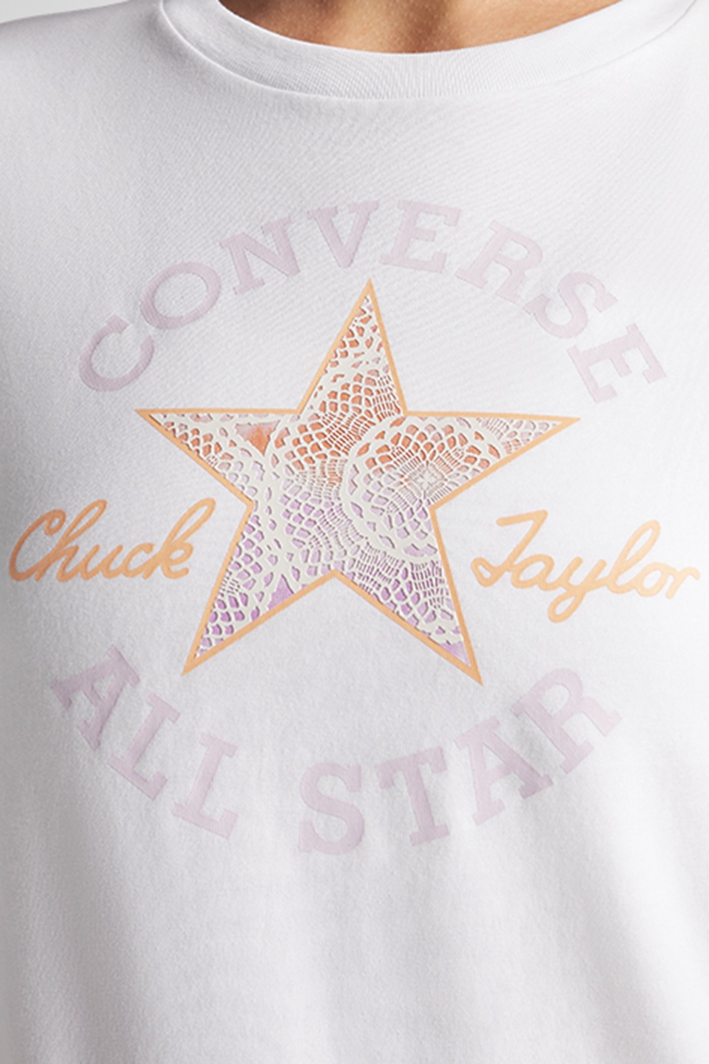 CHUCK TAYLOR PATCH T-SHIRT WHITE 3