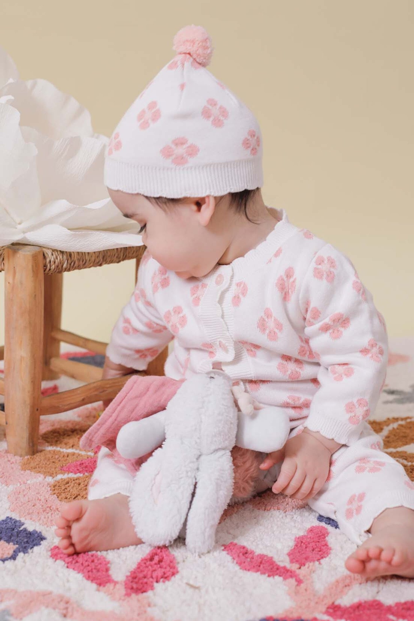 JUMPSUITS HELENE FLORAL JACQUARD 3