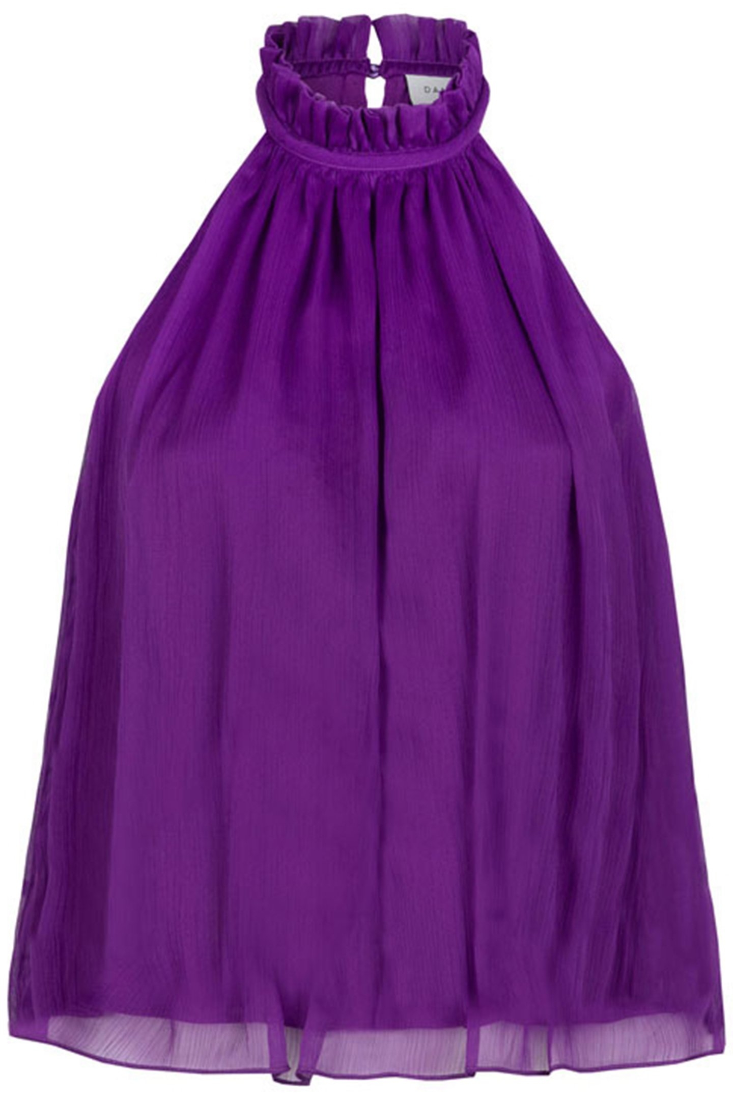 FAME PLEATED HALTER TOP MYSTIQUE VIOLET 3