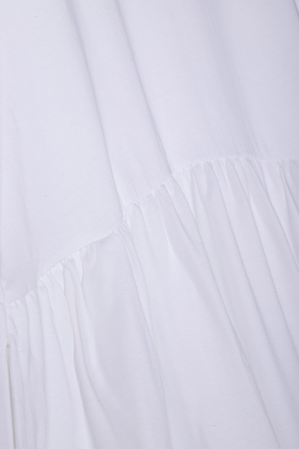 T-SHIRT DRESS ORGANIC WHITE 4