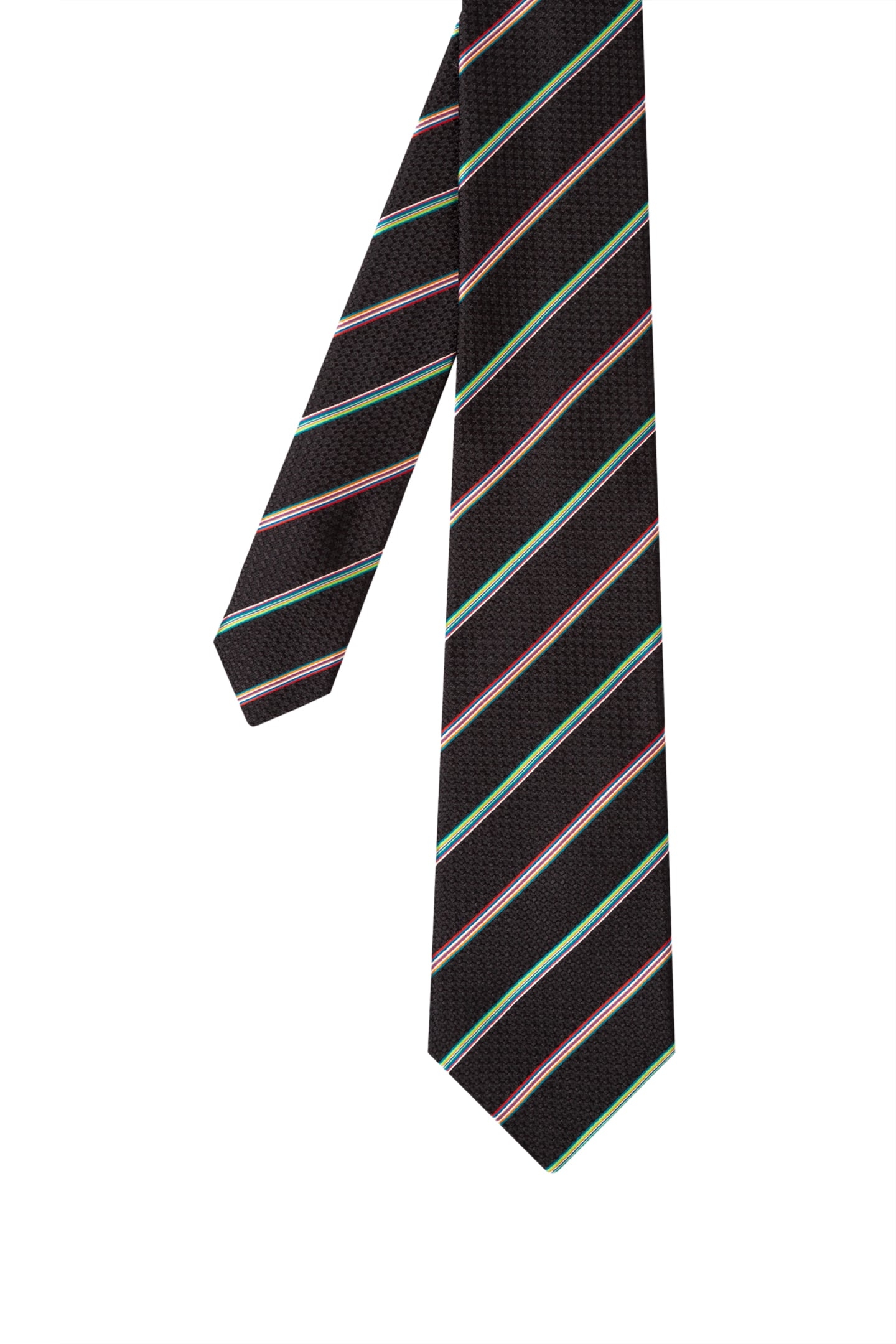 TIE ALTERNATE MSTRIPE BLACK 1