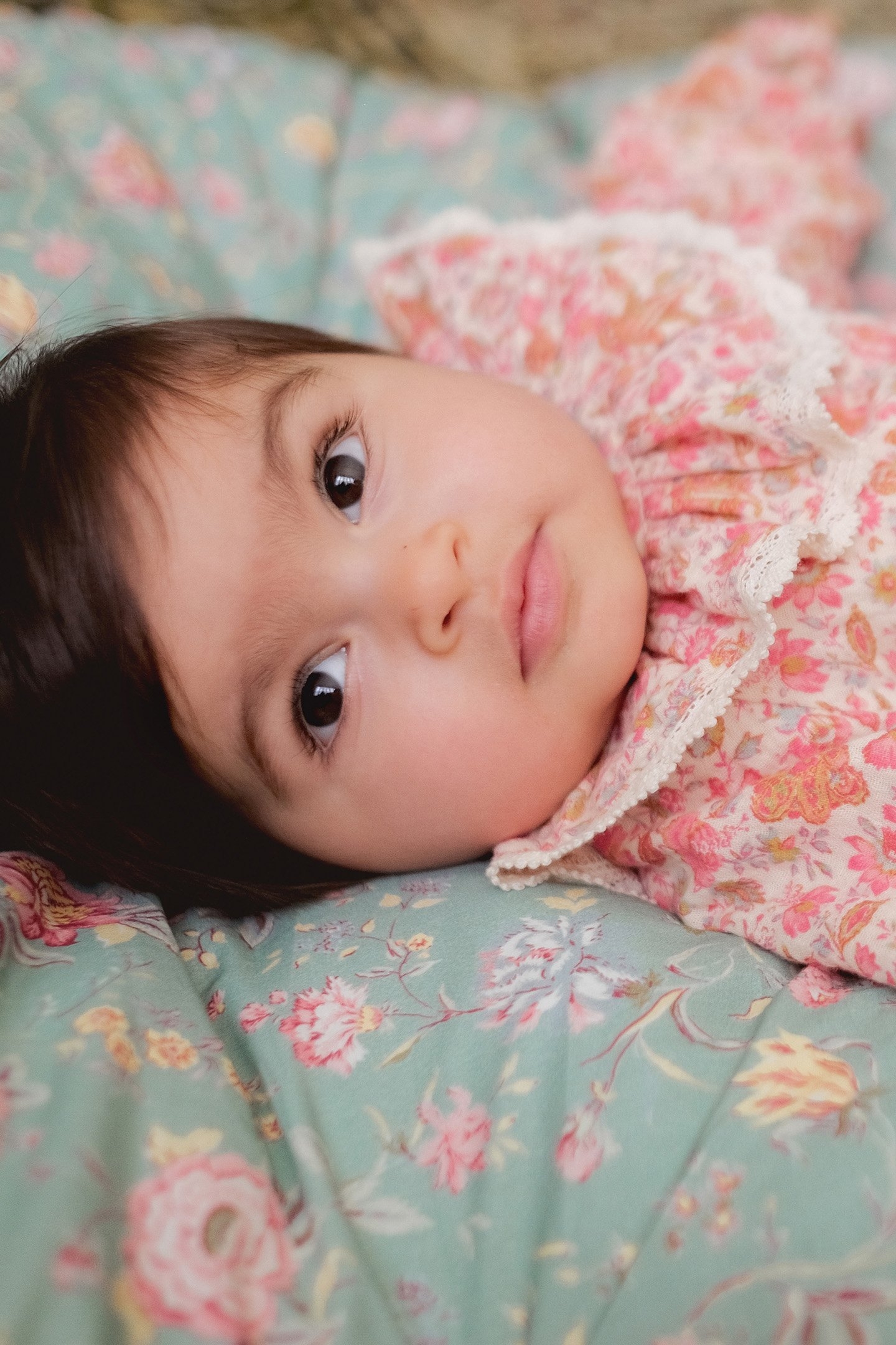 ROMPERS INDIA CREAM FLOWER FIELDS 5