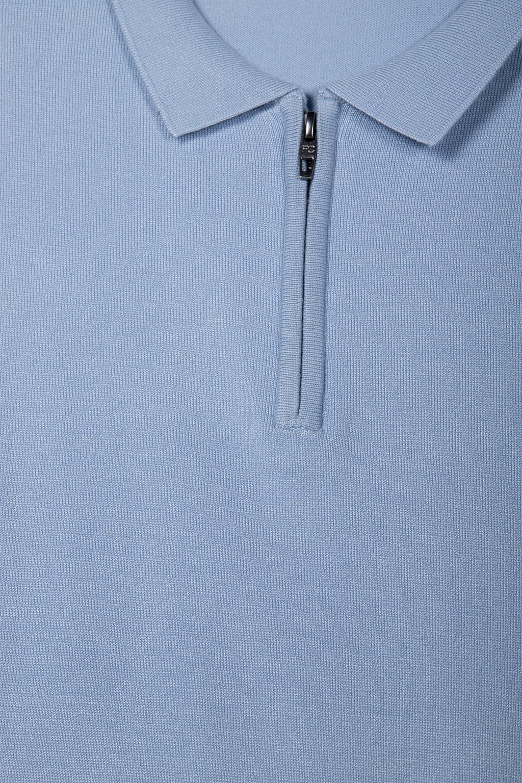 POLO ZIP S/S FORMAL 2 SKY 4