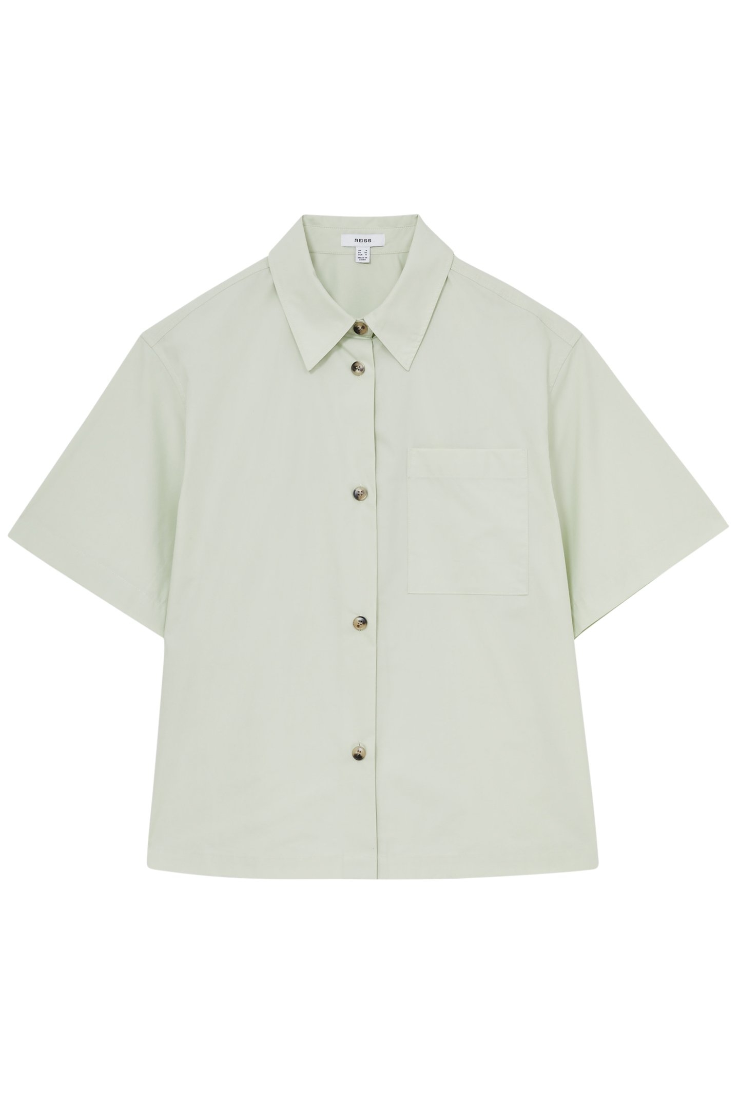 JORDAN SHORTSLEEVE COTTON SHIRT GREEN 3