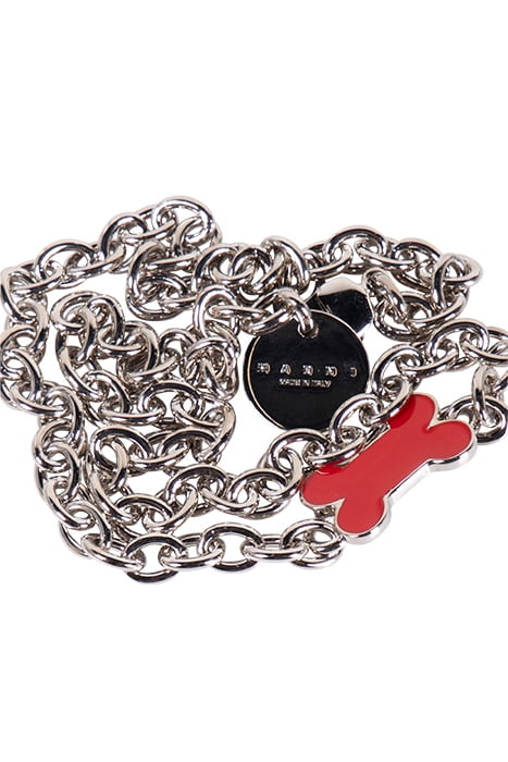 MARNI – BONE NECKLACE RED 2