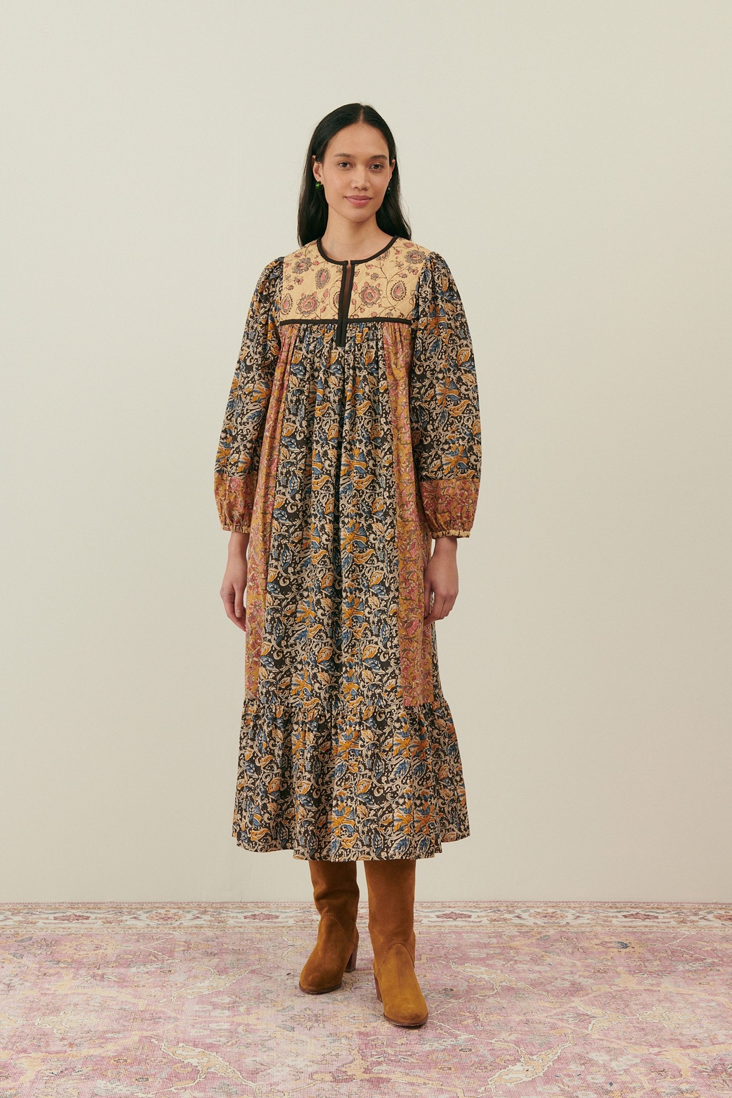 DRESS GYPSIA HONEY-CHARCOAL POEM 1