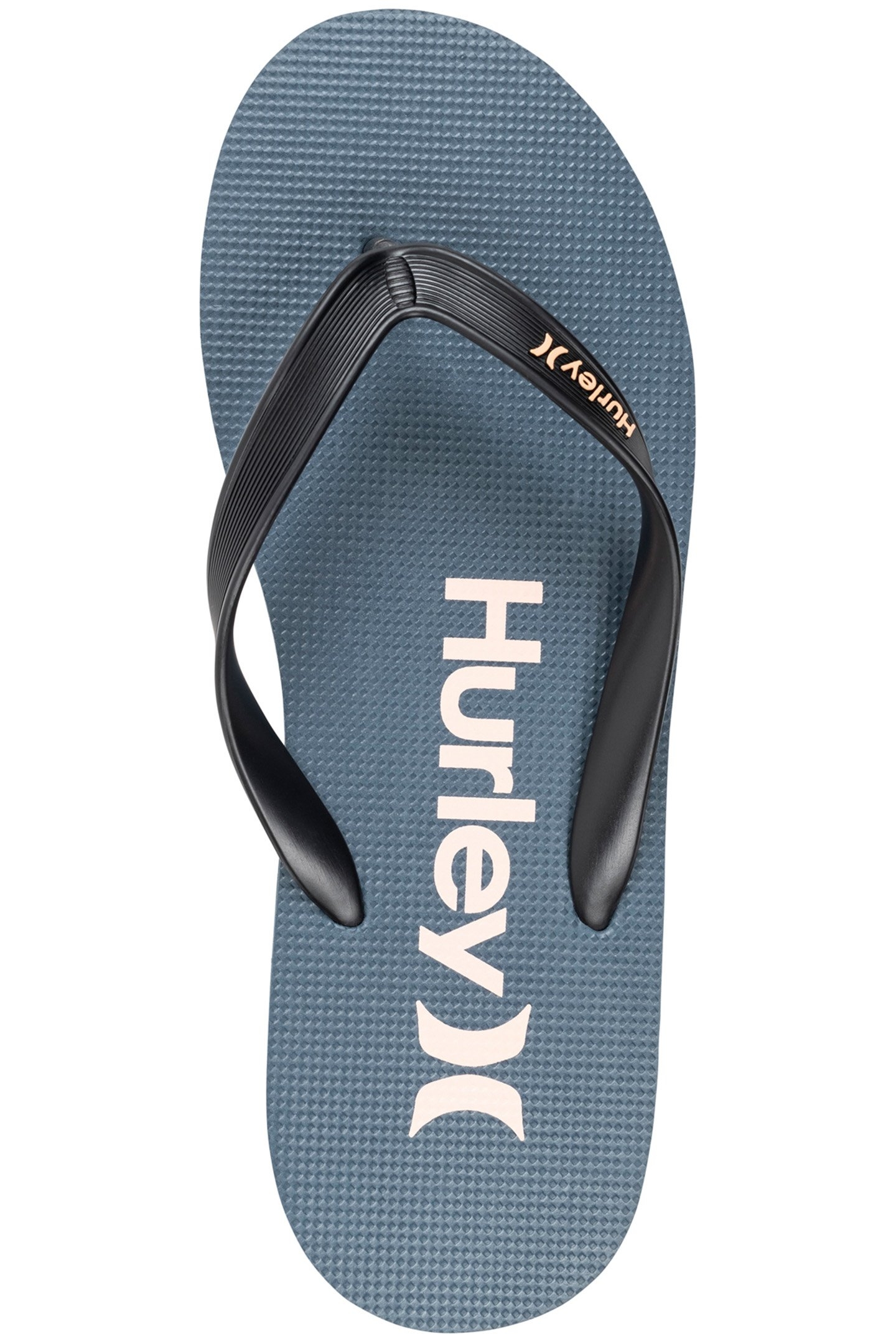 1PK MENS PRINTED FLIP FLOP BLUE/PINK 3