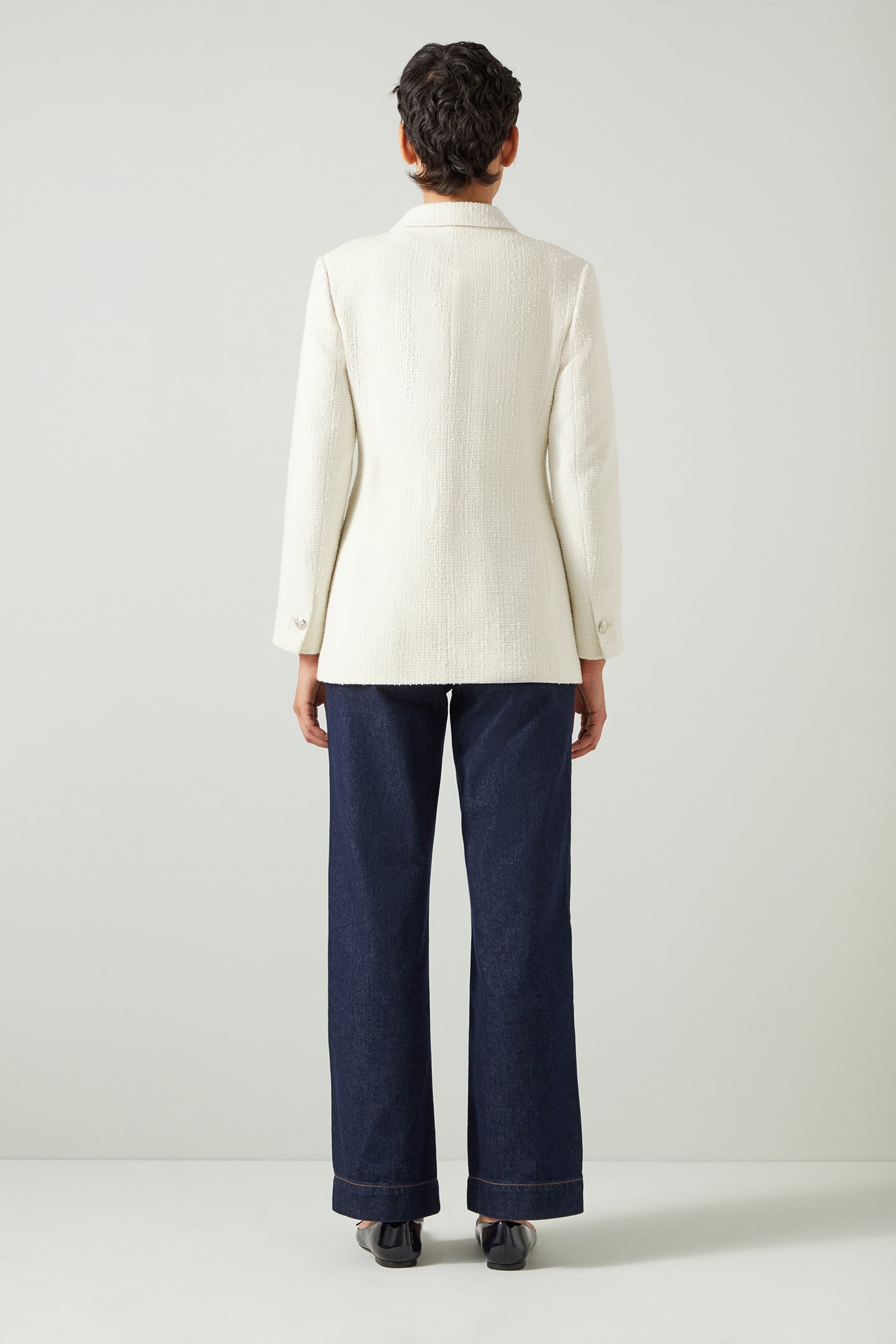JK MARINER - TWEED JACKET CREAM 2