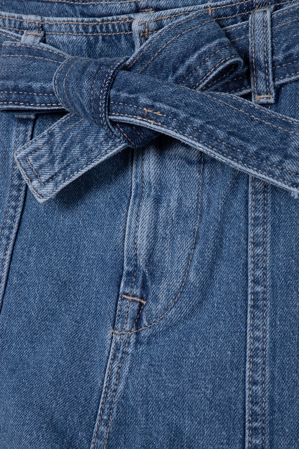 FRANKIE SHORTS MID INDIGO 4