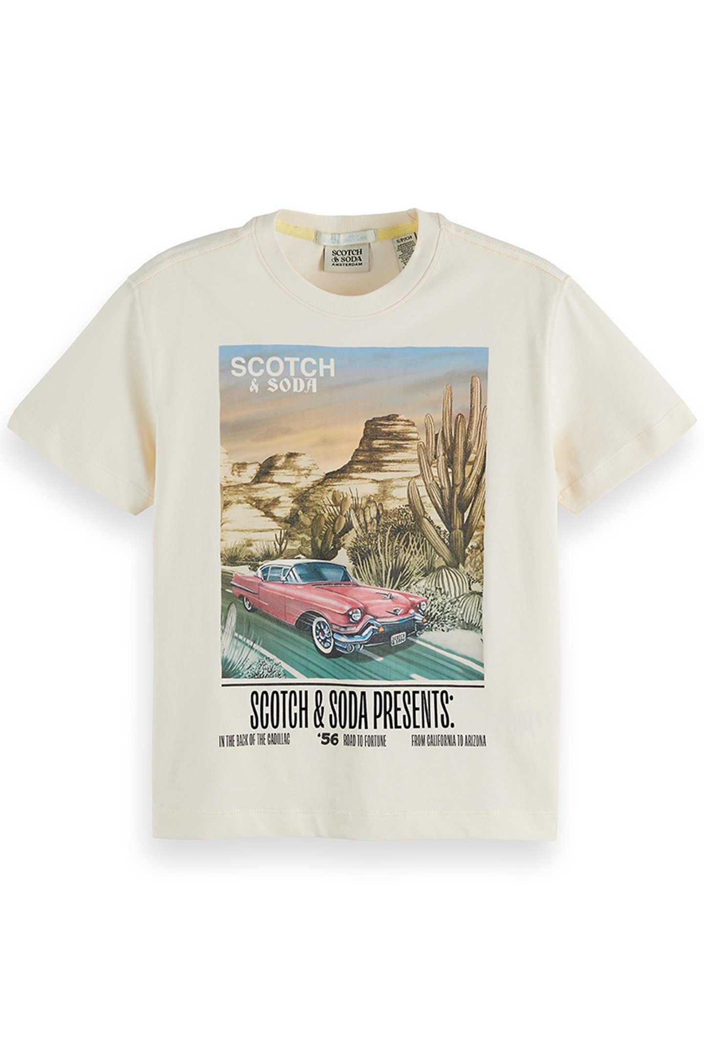 BOYS GRAPHIC T-SHIRT NATURAL 1