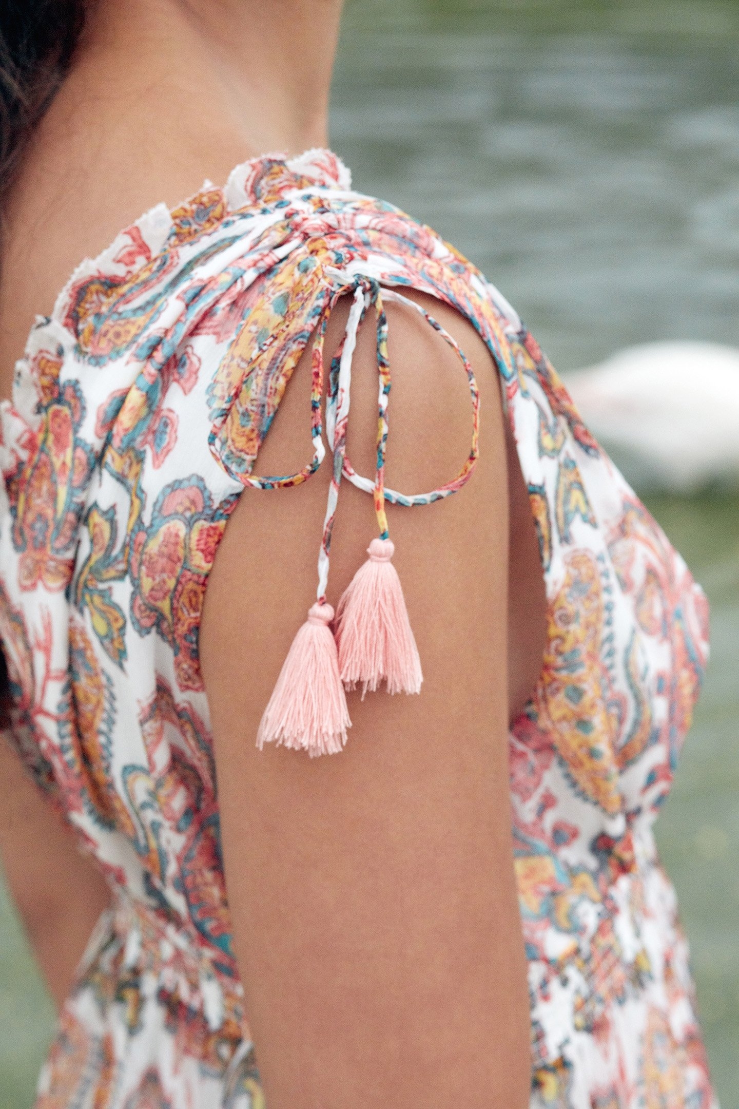 DRESS PLUMISKA WHITE CASHMERE 5