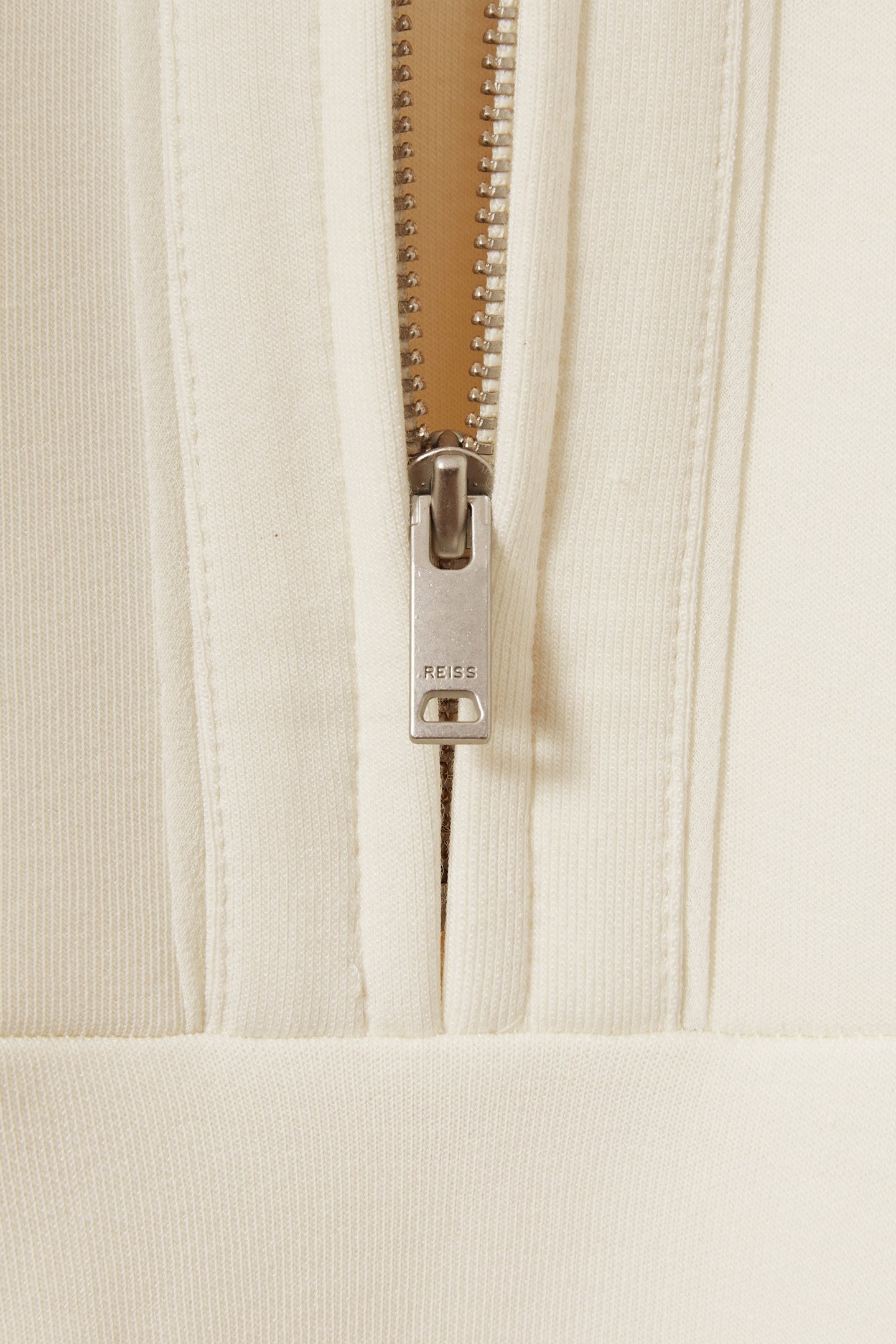 KRYSTA FIT & FLARE JERSEY DRESS CREAM 6