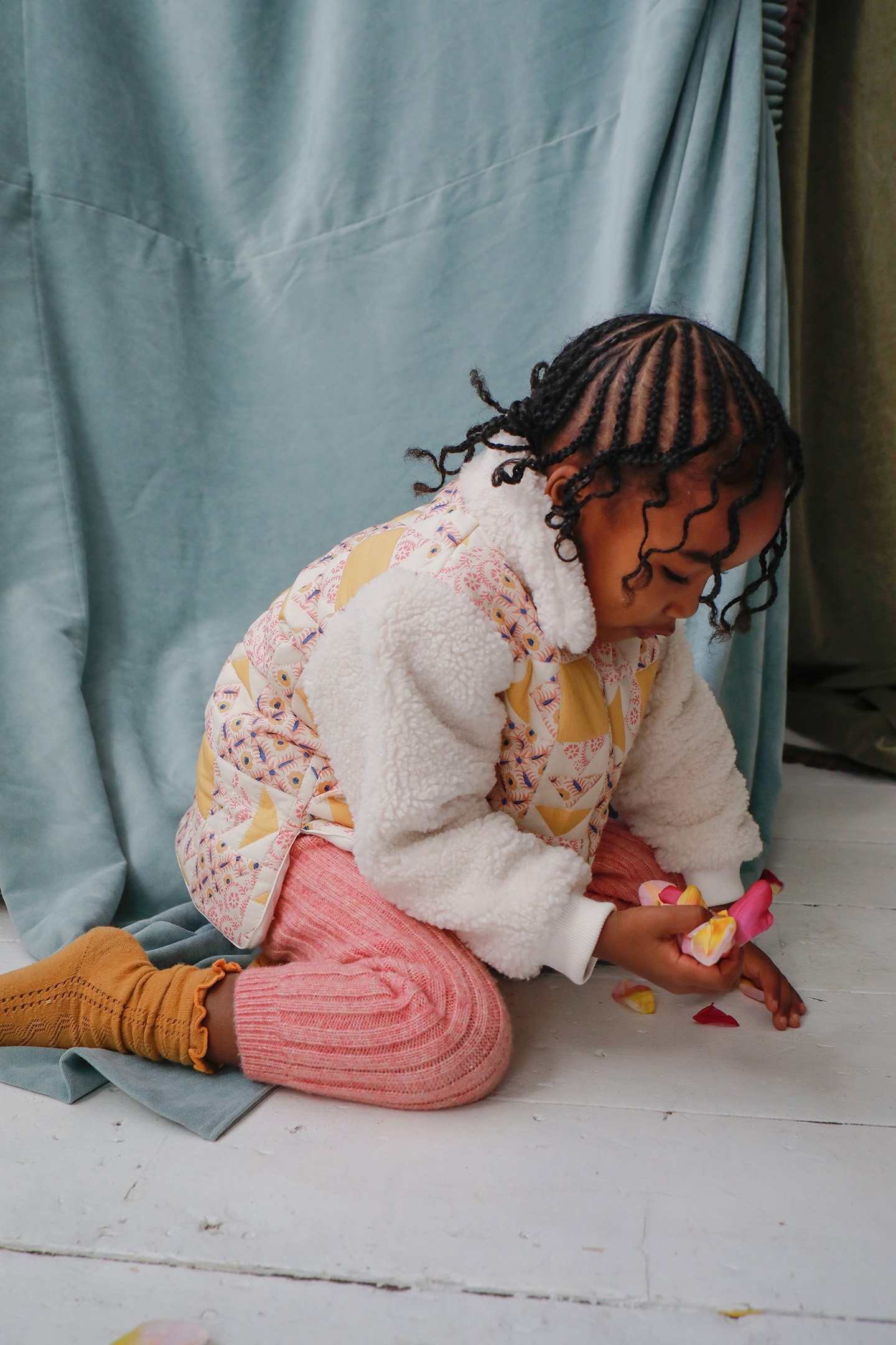 JACKET ROSA CREAM PATCHWORK 5