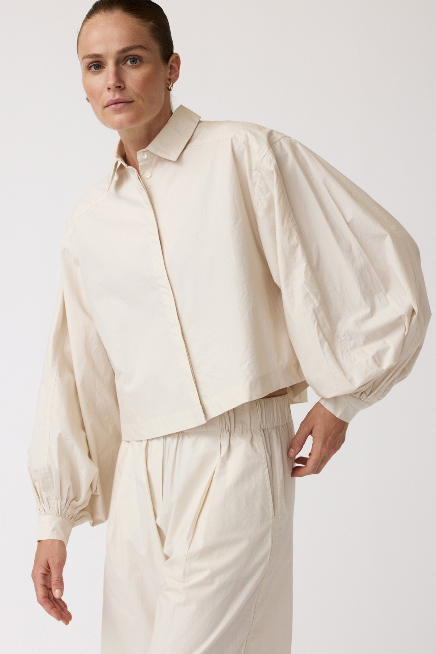 MOONFLOWER PANTS OATMEAL 4