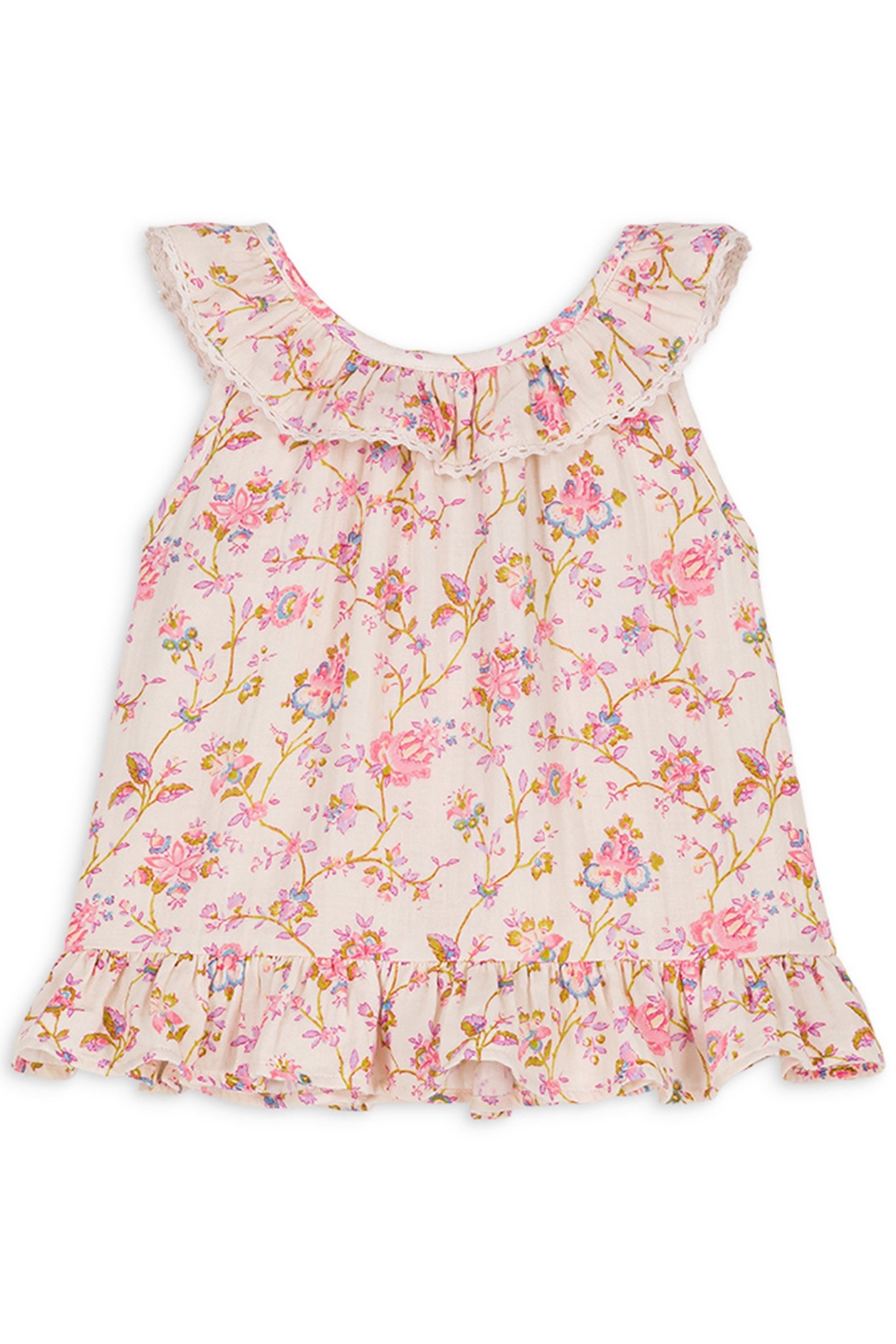 BLOUSE ZELIE CREAM BUCOLIA FIELDS 3