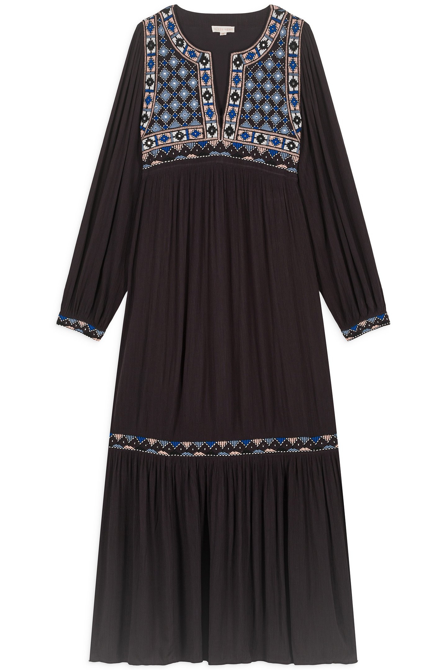 DRESS GABRIELLA CHARCOAL 3