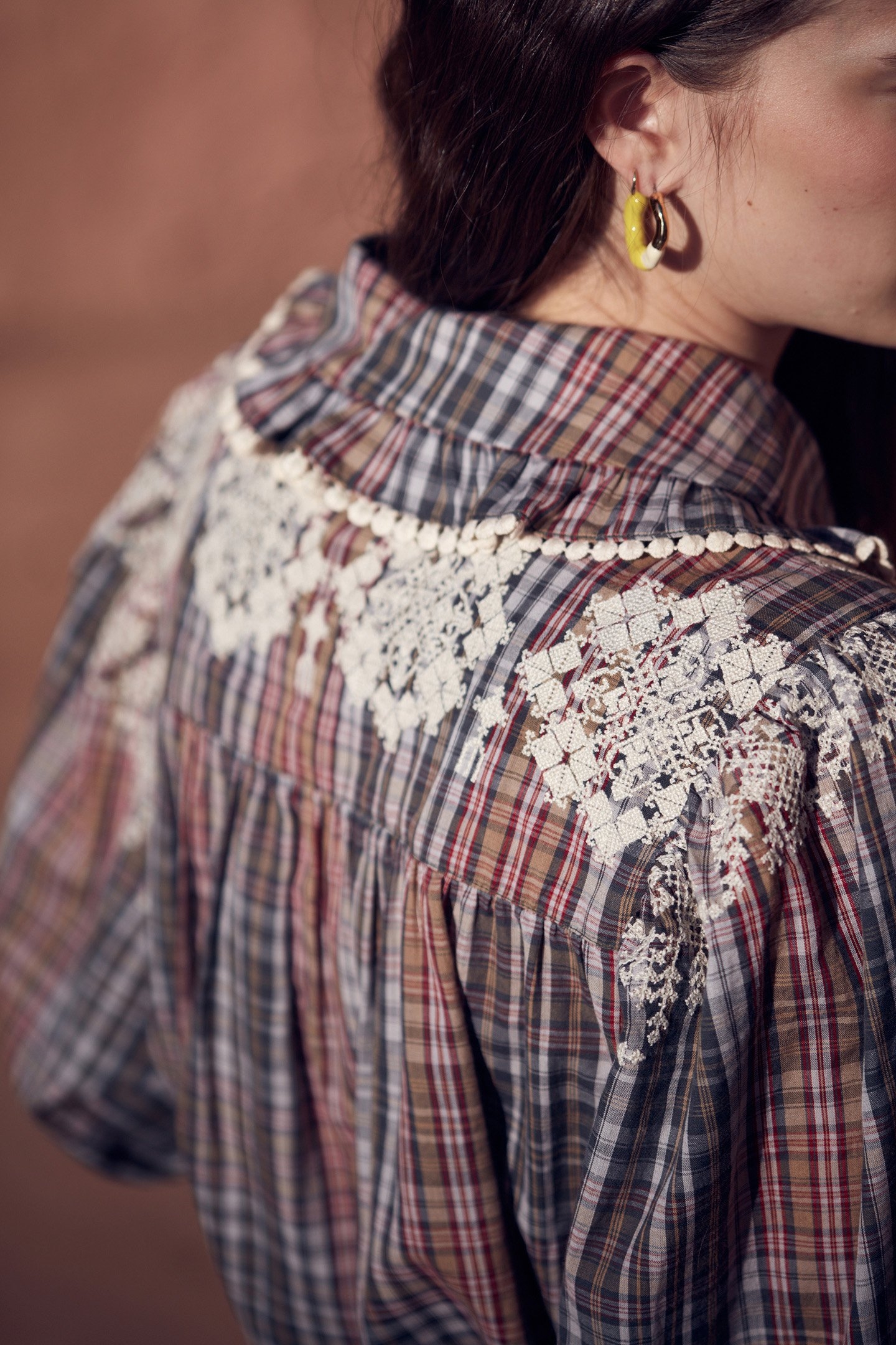 SHIRT JEAN GREEN CHECKS 6