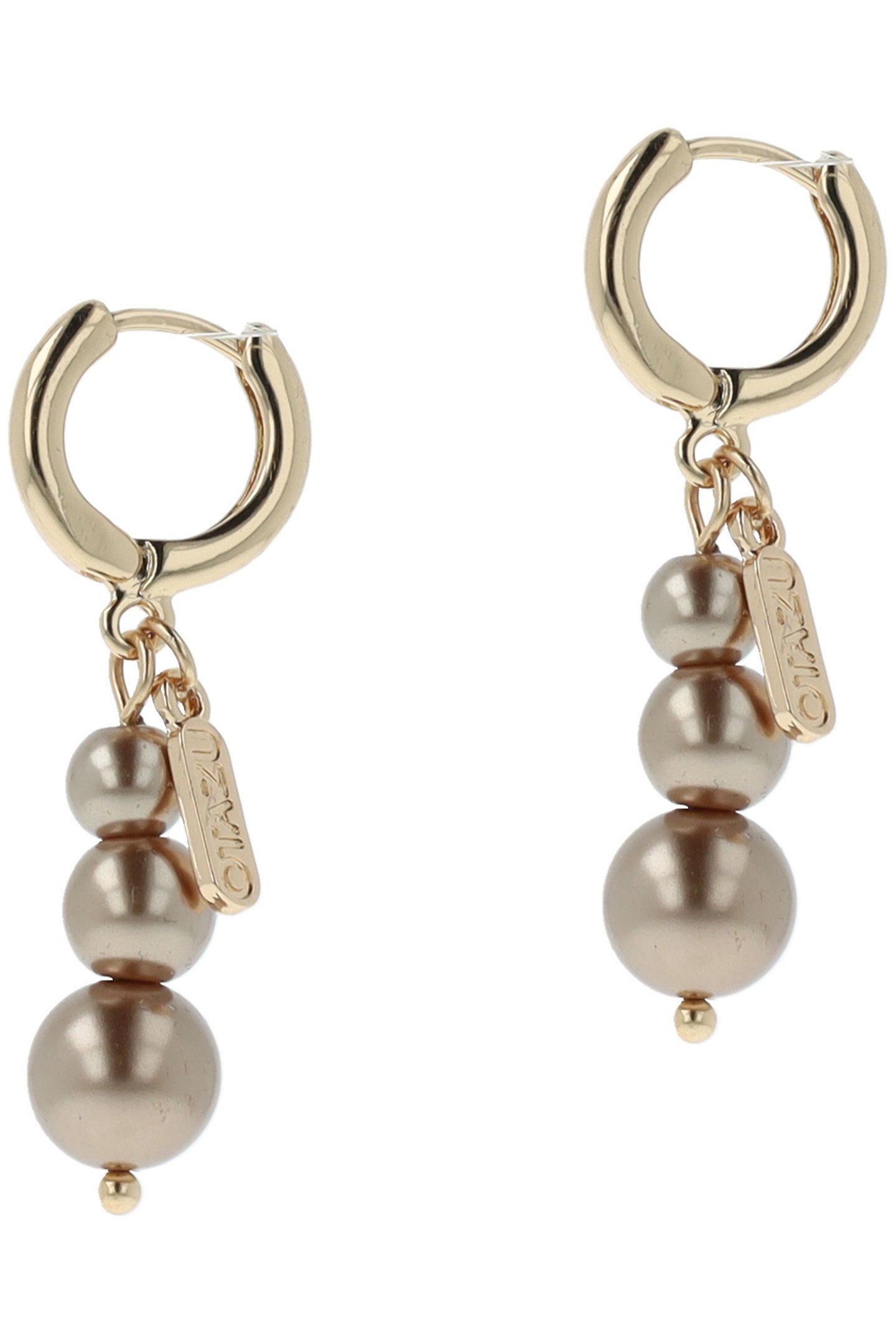 GOLDEN PEARL TRIPLE EARHANGERS 3