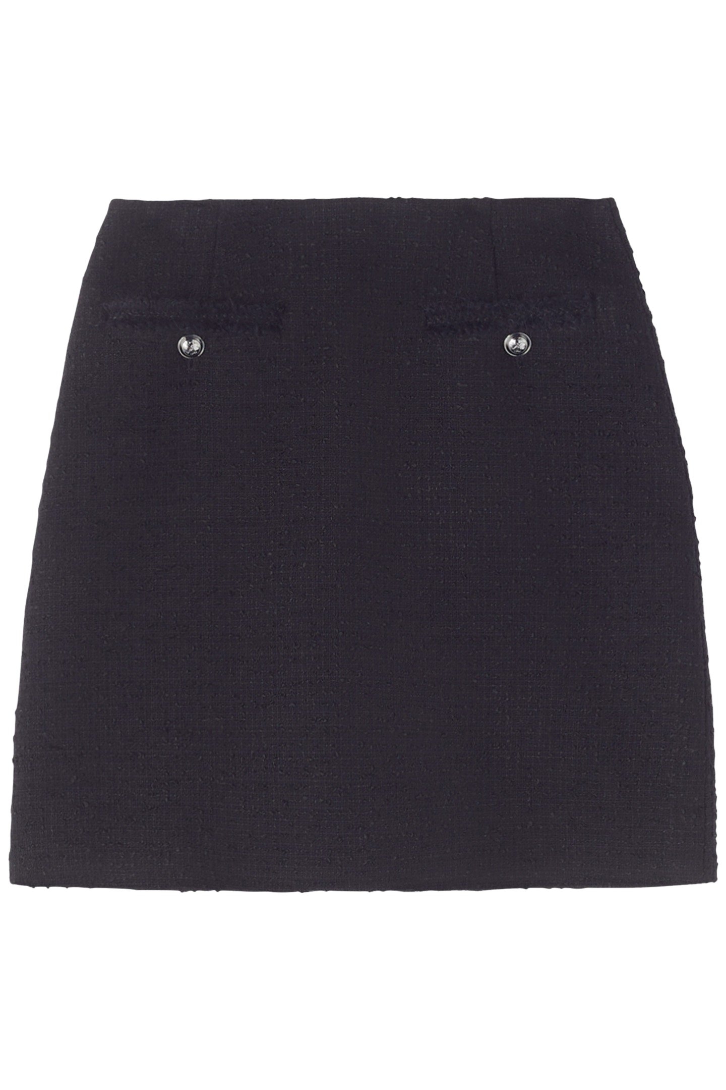 SK CHARLIE TWEED SKIRT BLACK 4