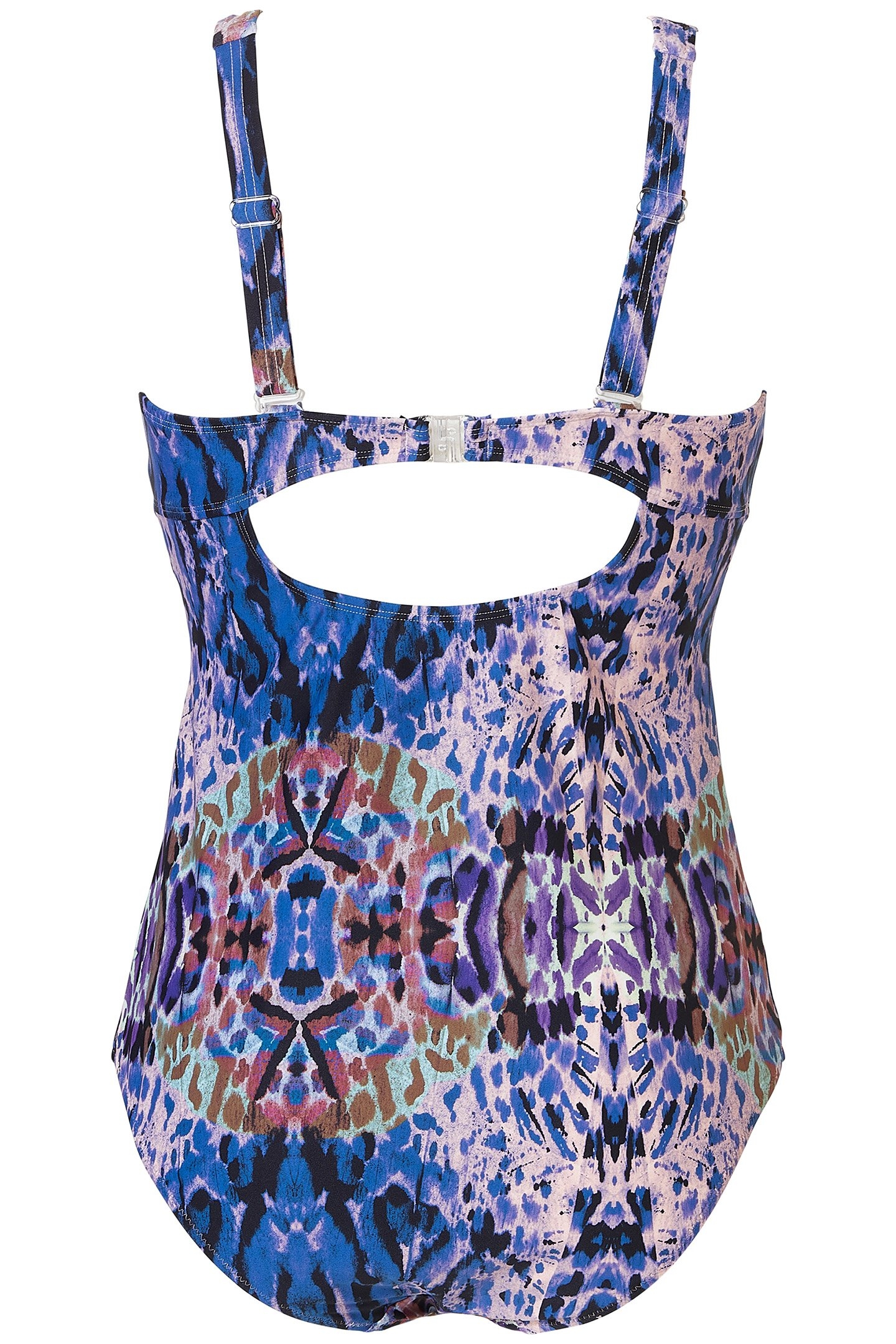 SW 1P WF AMBER SWIMSUIT ZANZIBAR BLUE/PINK 4