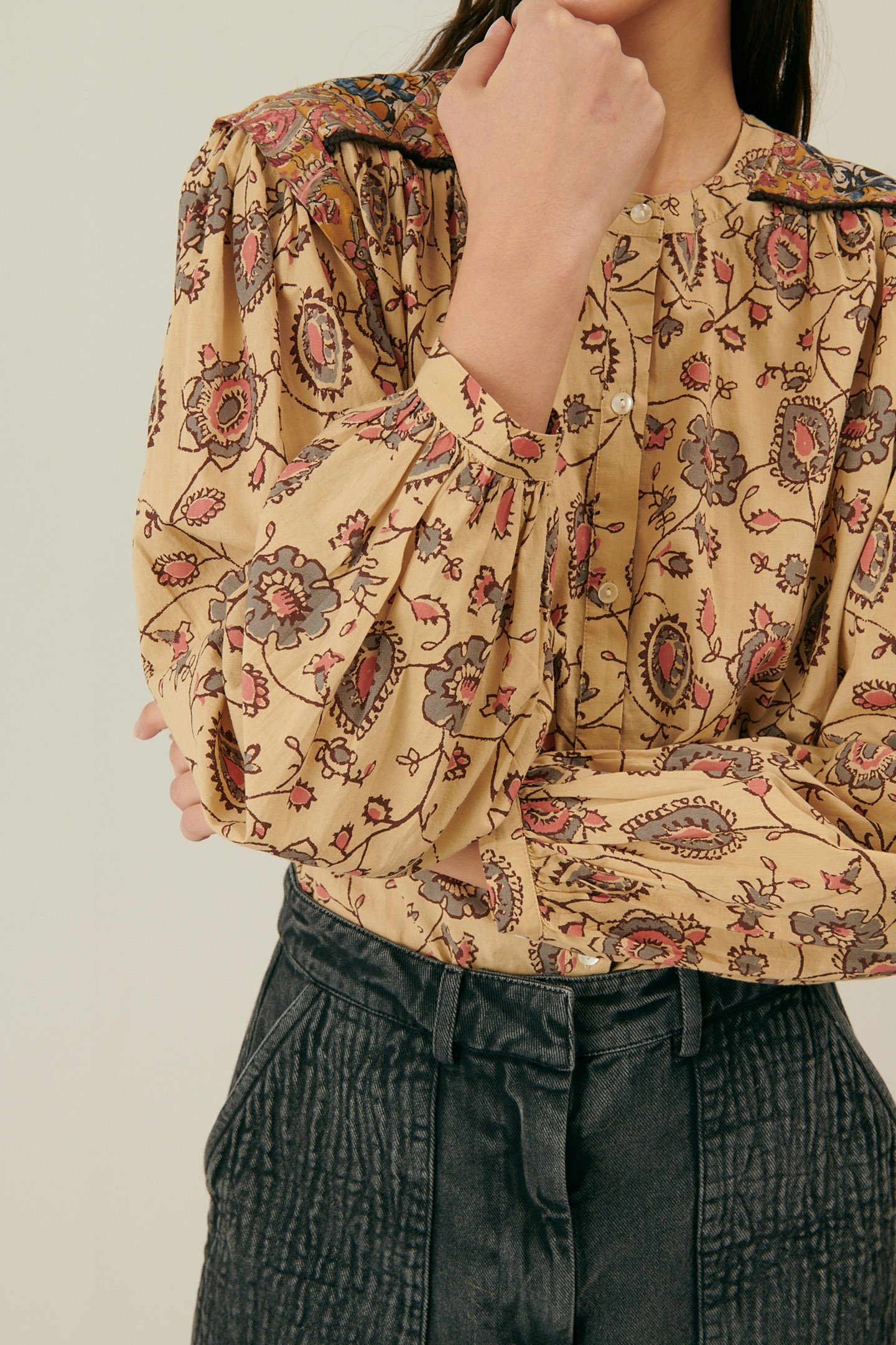 SHIRT JANIA CREAM POEM 5