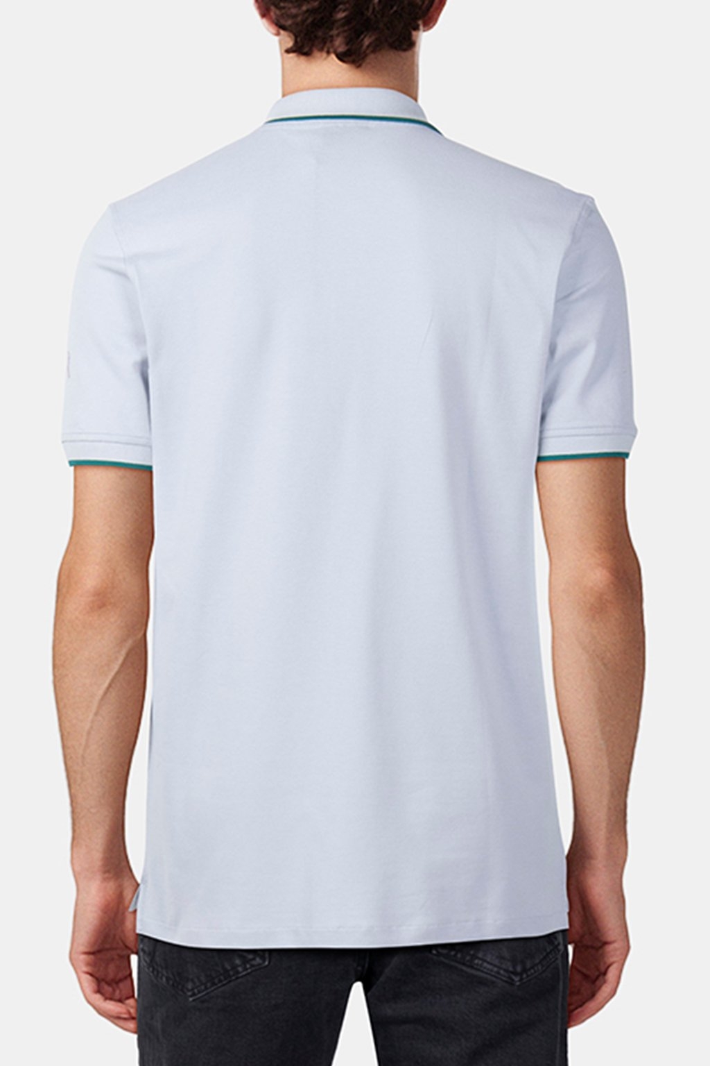 REG POLO SS ZEB BADGE GREY 2