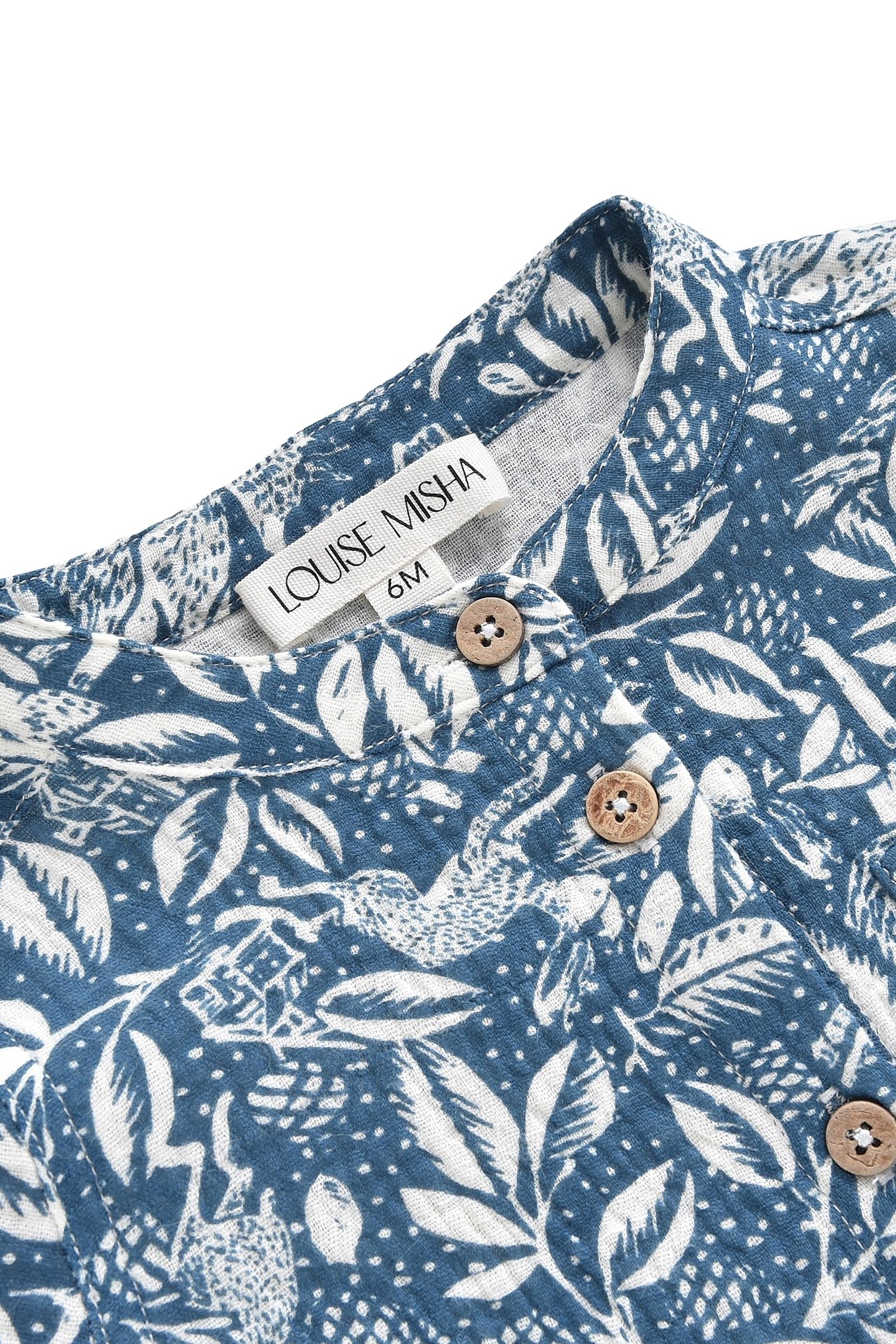 SHIRT AMANO INDIGO WOODLAND 5