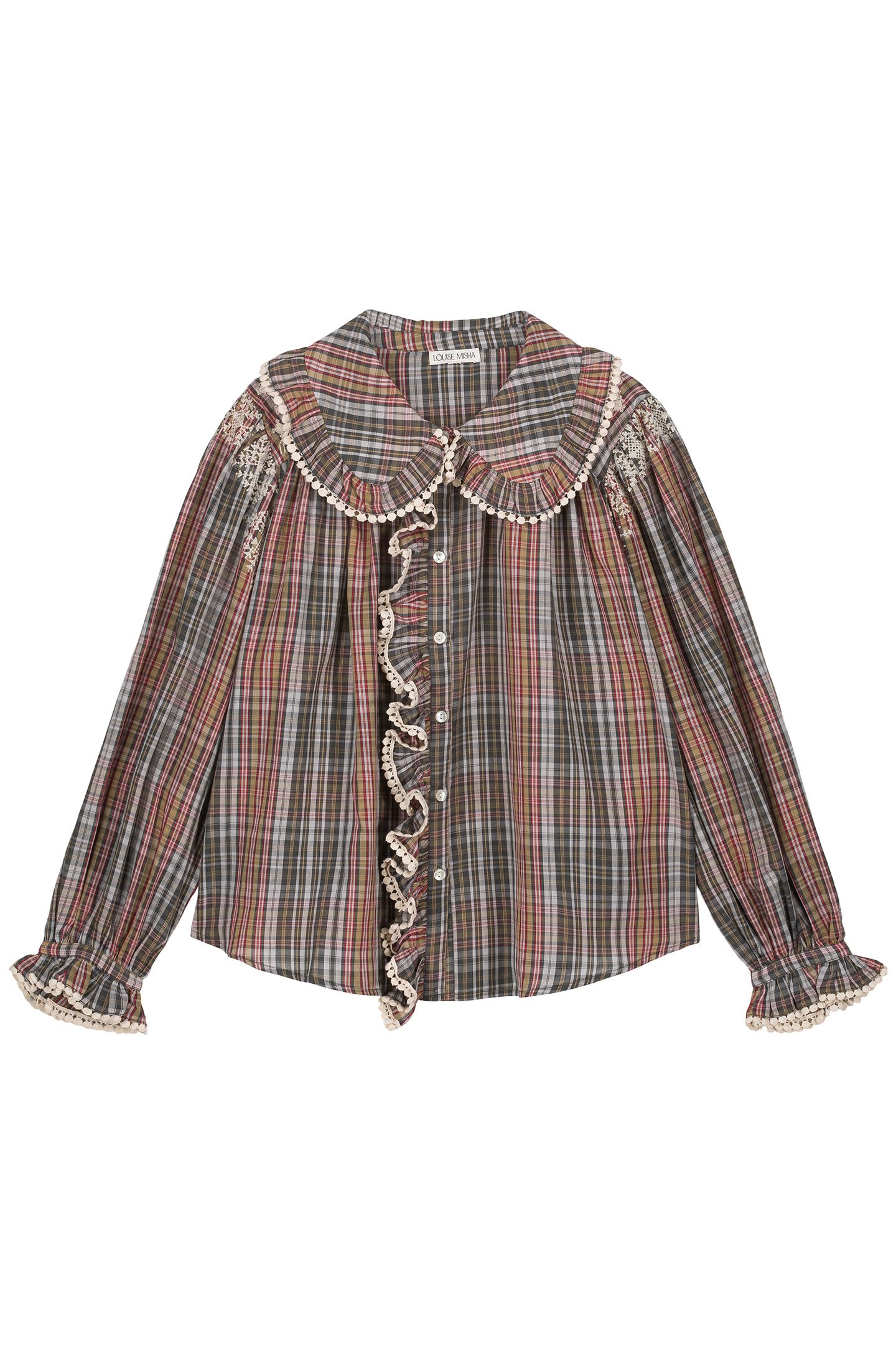 SHIRT JEAN GREEN CHECKS 2