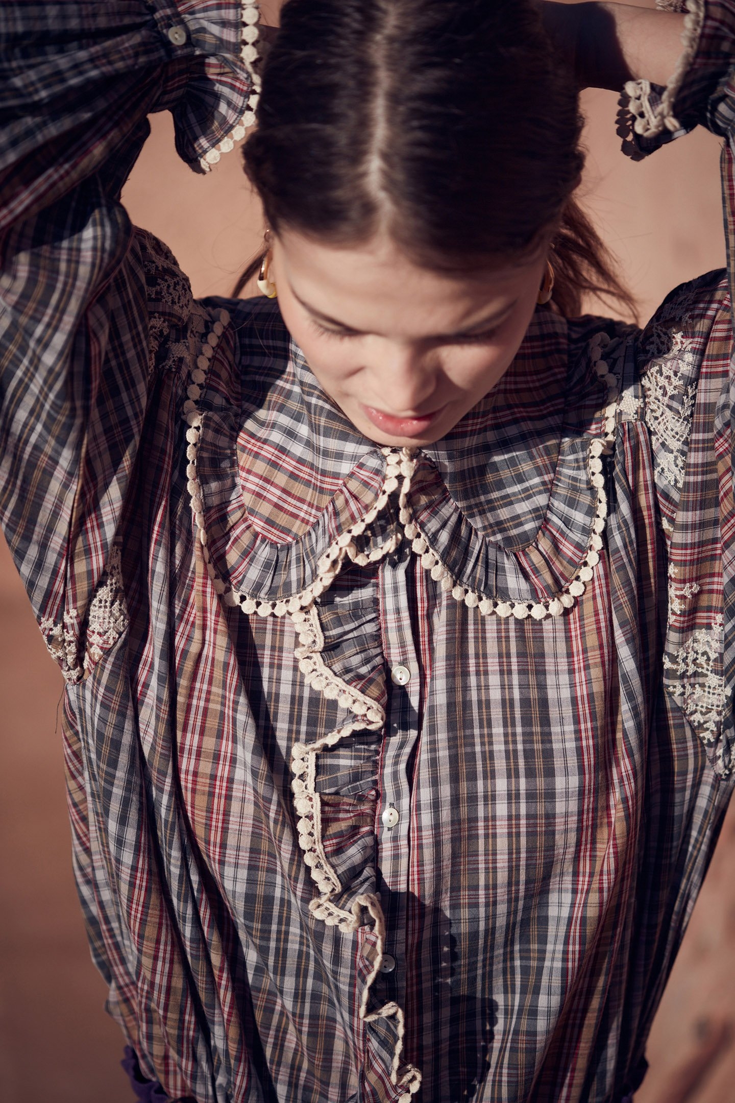 SHIRT JEAN GREEN CHECKS 3