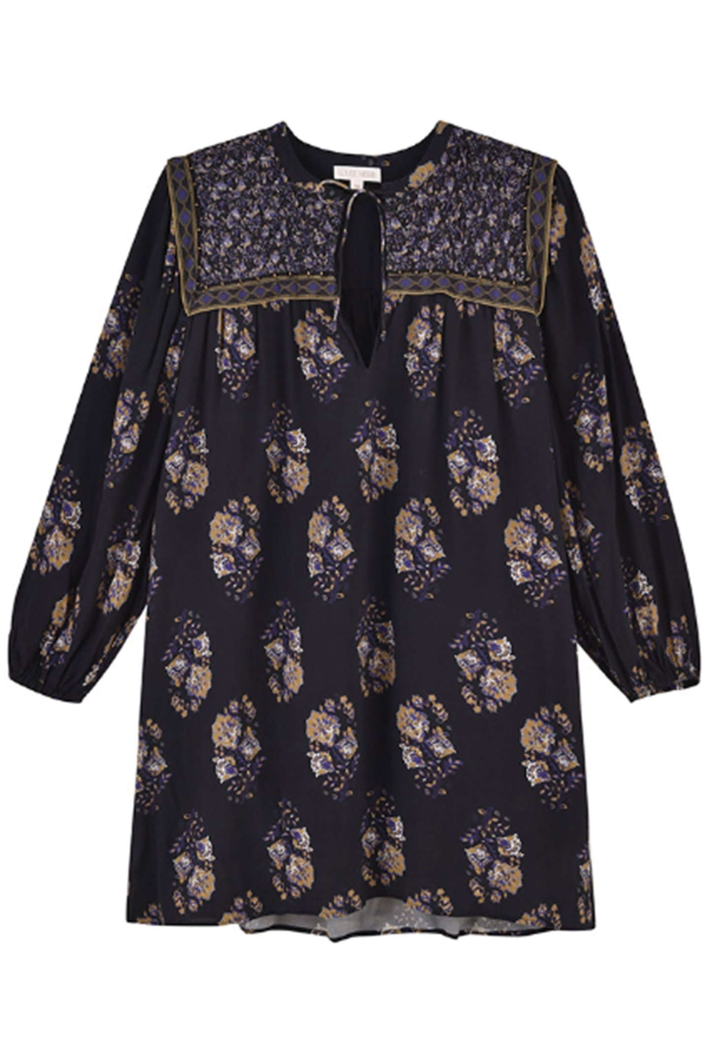 DRESS LAURETTE BLUE NIGHT BOUQUETS 3