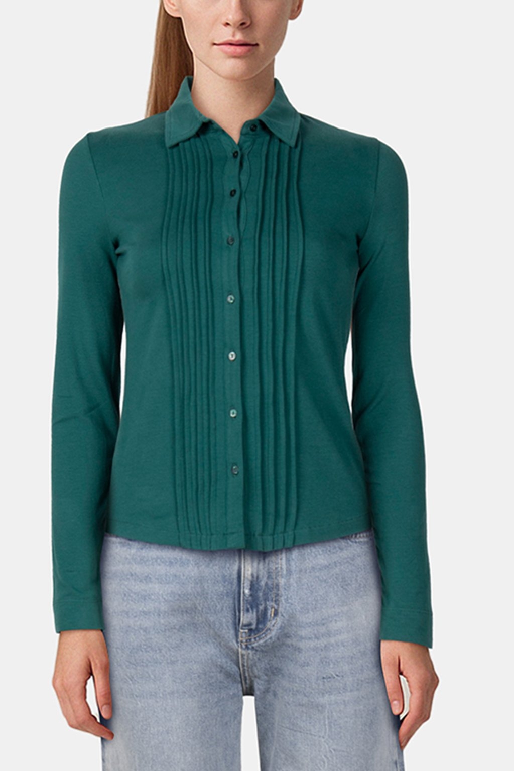 CLASSIC SHIRT PLEATS LS 1