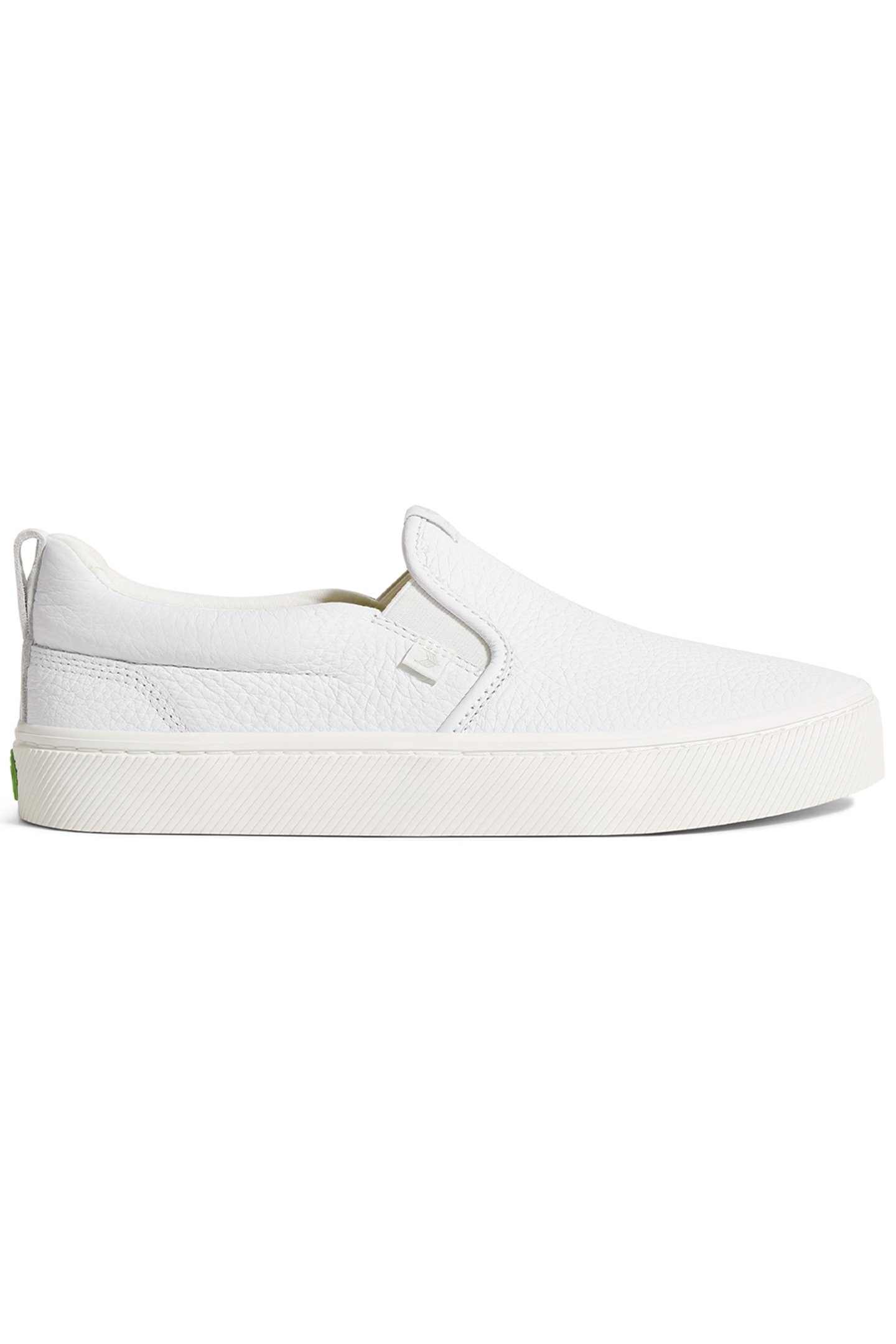 SLIP-ON WHITE PREMIUM LEATHER SNEAKER 1