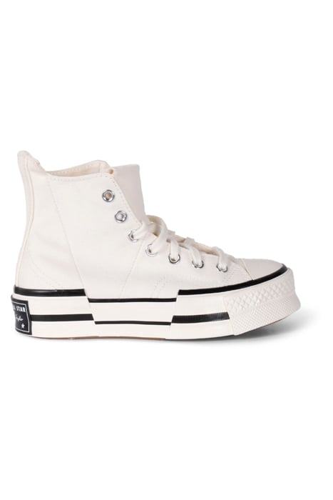 CHUCK 70 PLUS EGRET/BLACK/EGRET 1