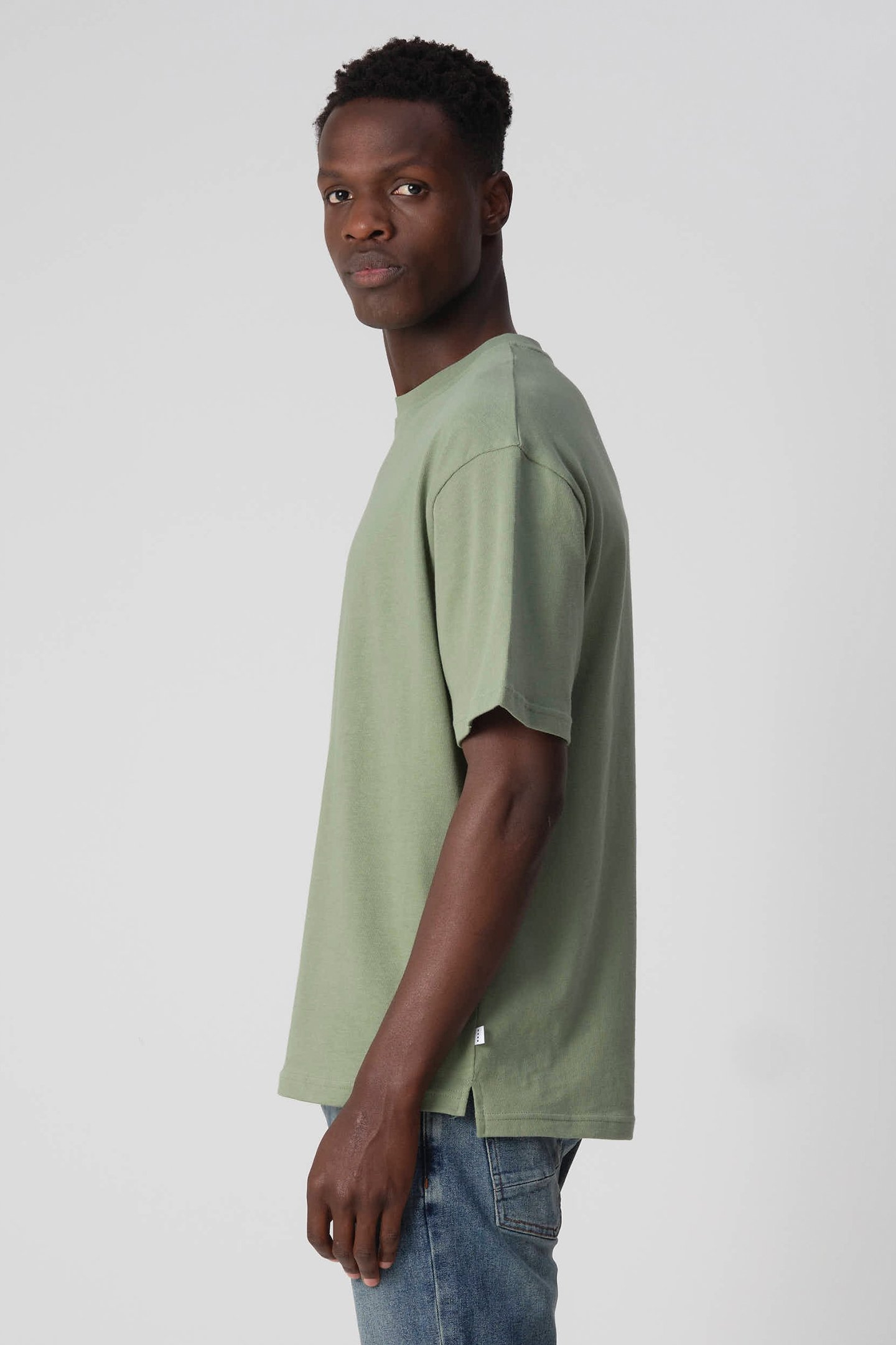 ROMEO T-SHIRT KM HEDGE GREEN 3