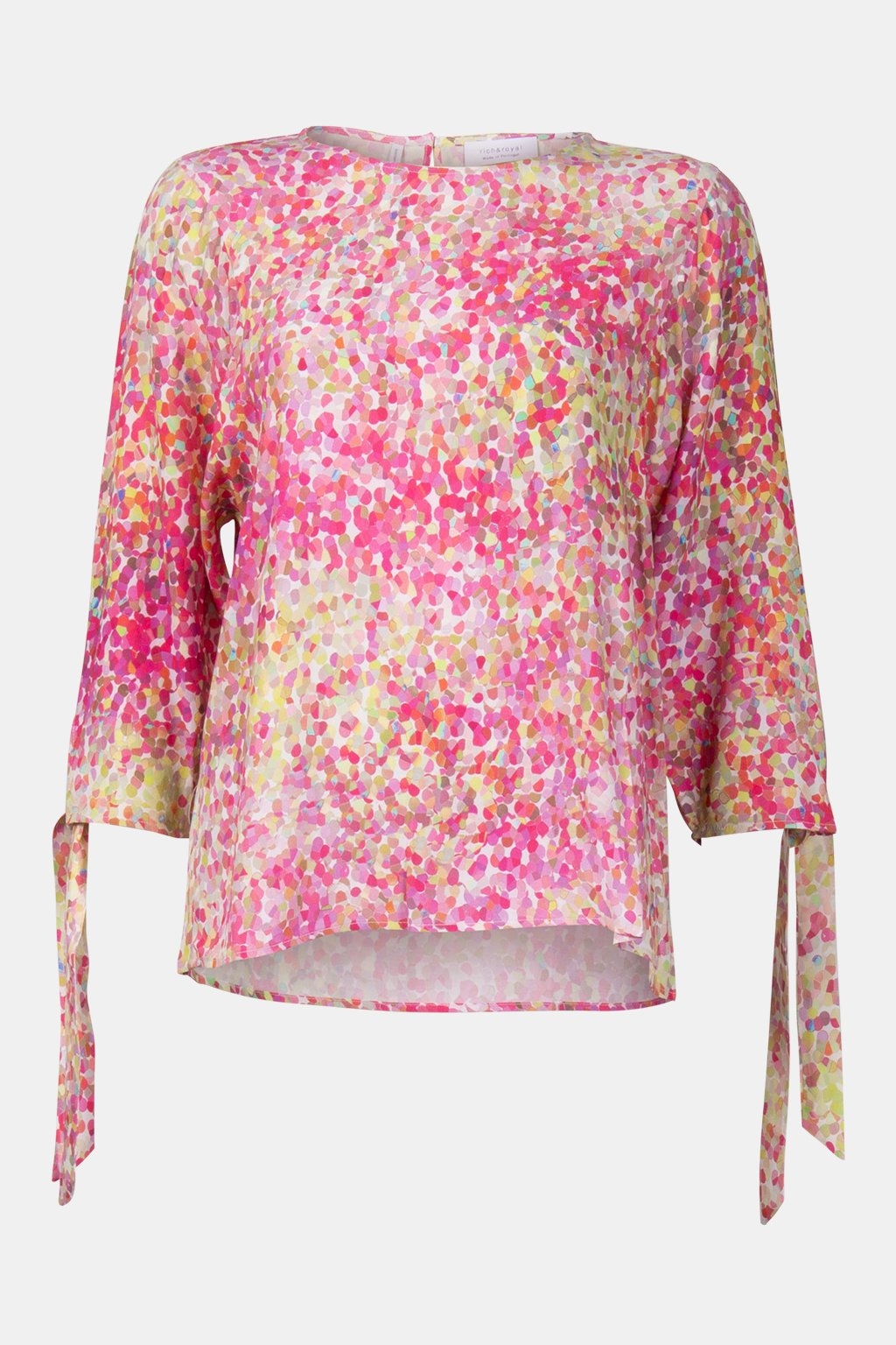 PRINTED BLOUSE PINK COSMOS 3