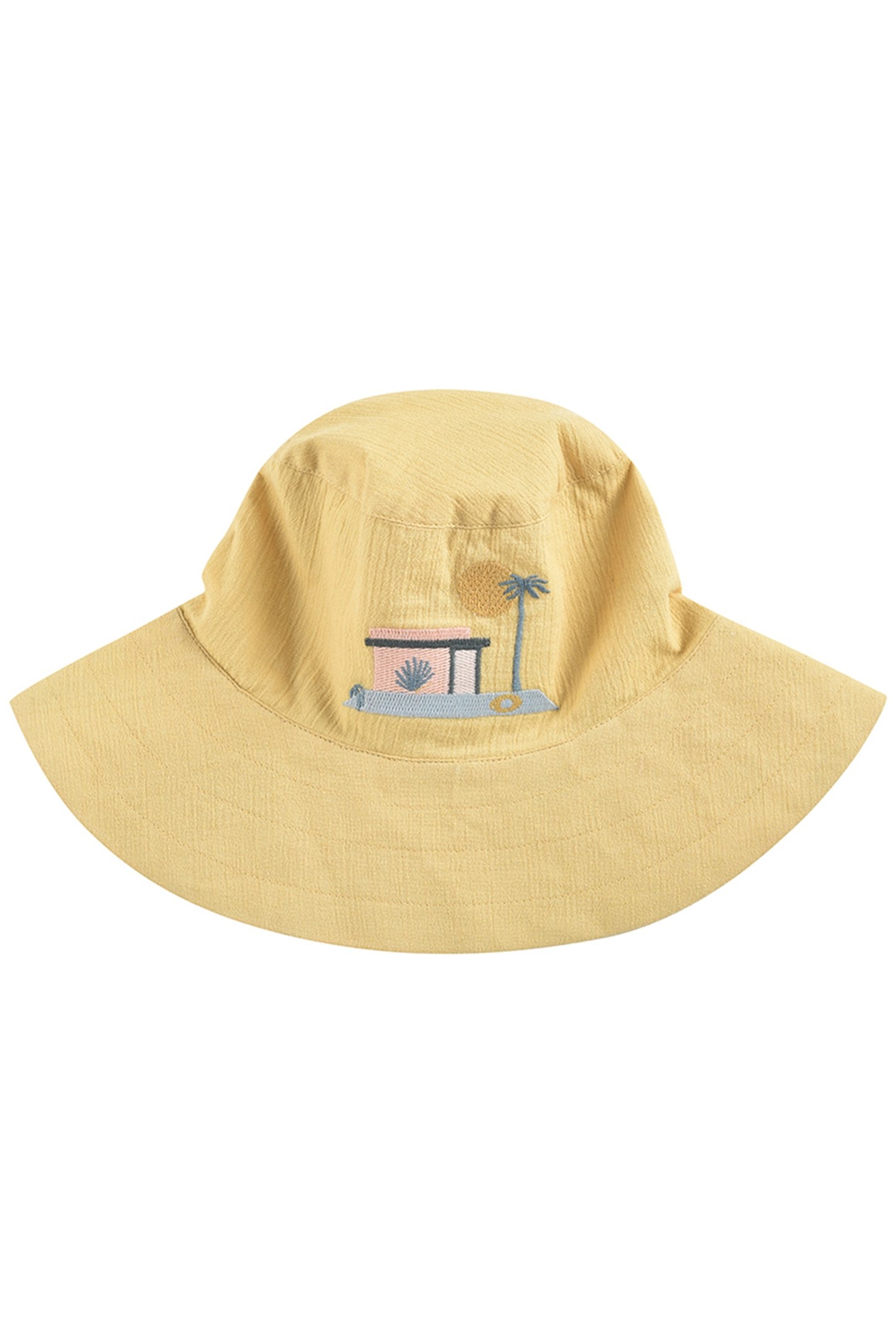 SUN HAT AFIR HONEY/WHITE HAWAII 3