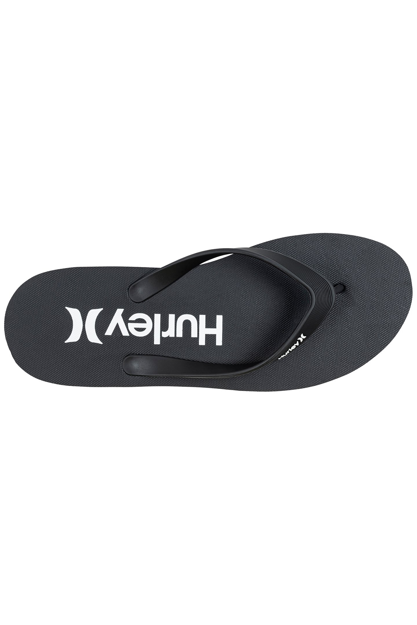 1PK MENS PRINTED FLIP FLOP BLACK / WHITE 6