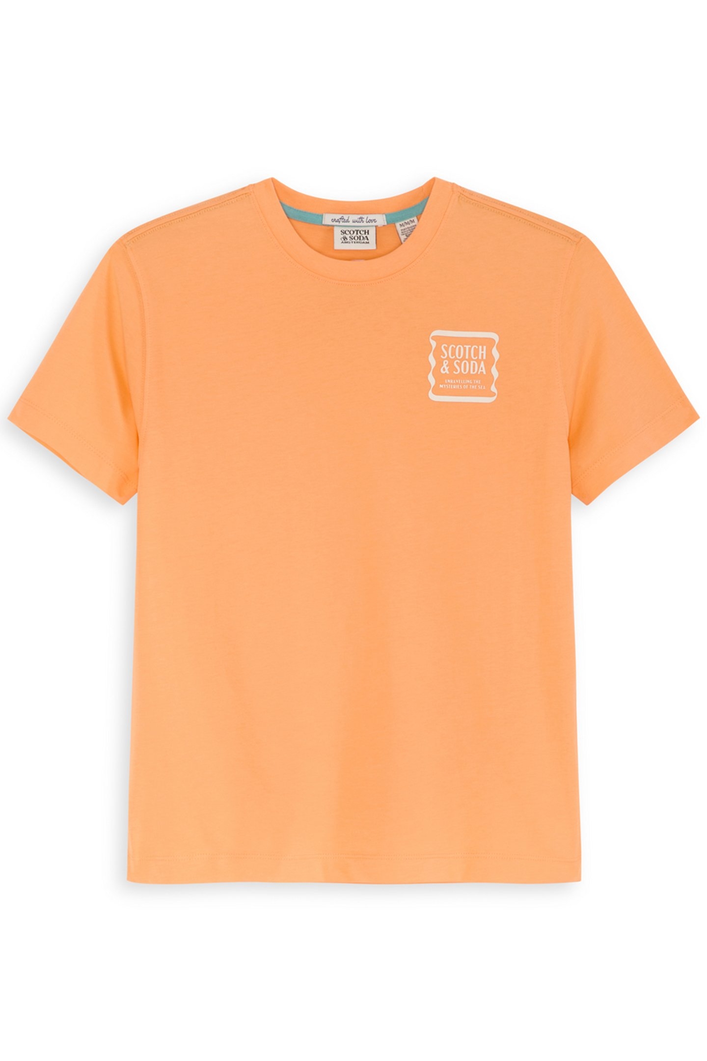 BOYS S&S GRAPHIC TEE NECTARINE 1