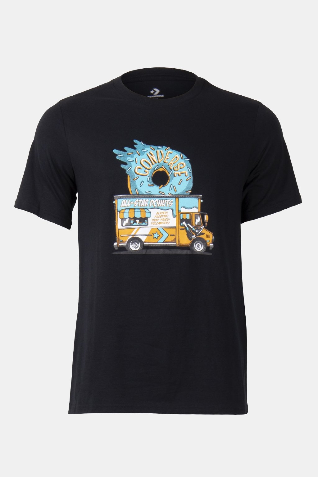 FOOD TRUCK T-SHIRT CONVERSE BLACK 3