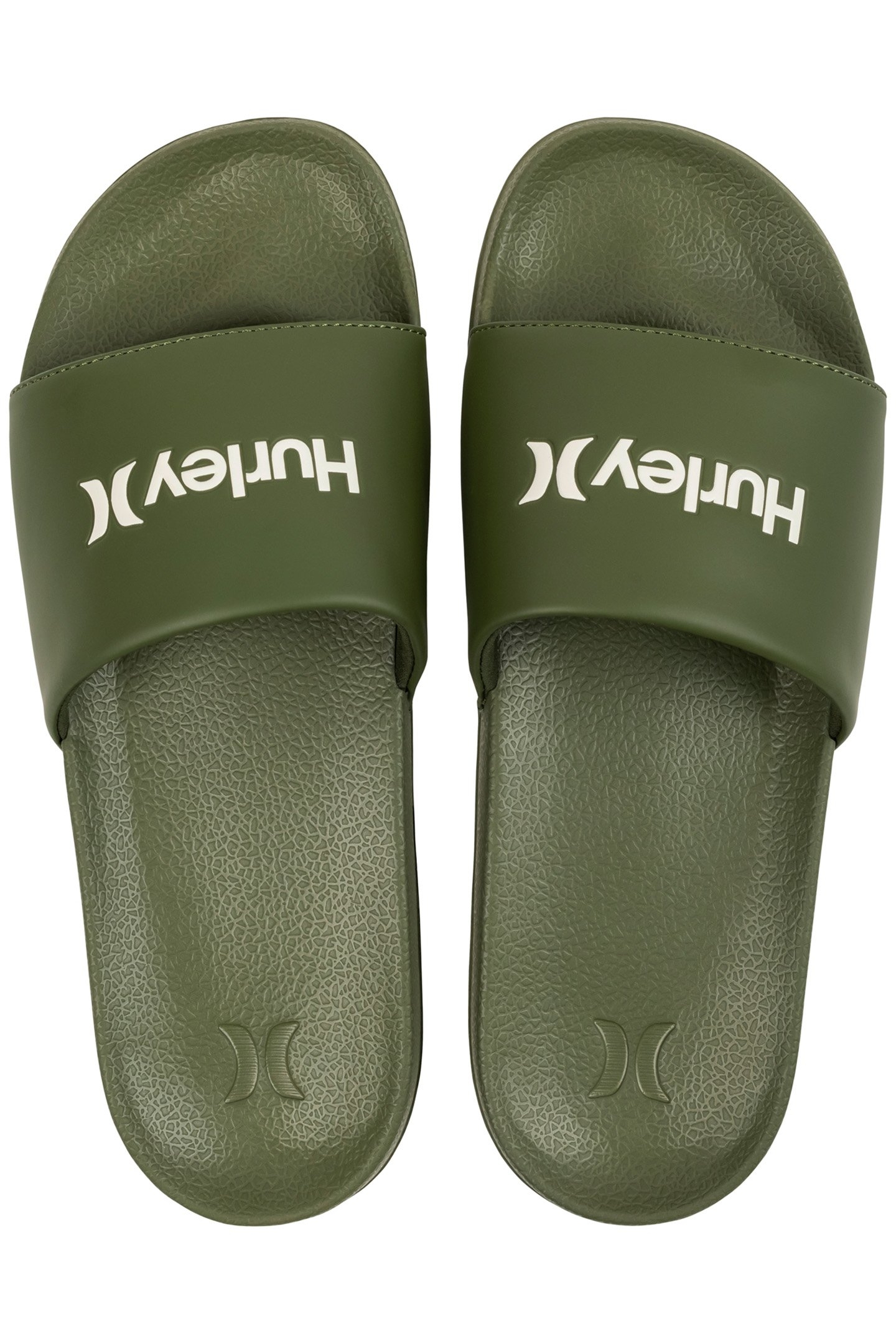 1PK MENS WORDMARK SLIDE OLIVE/KHAKI 6