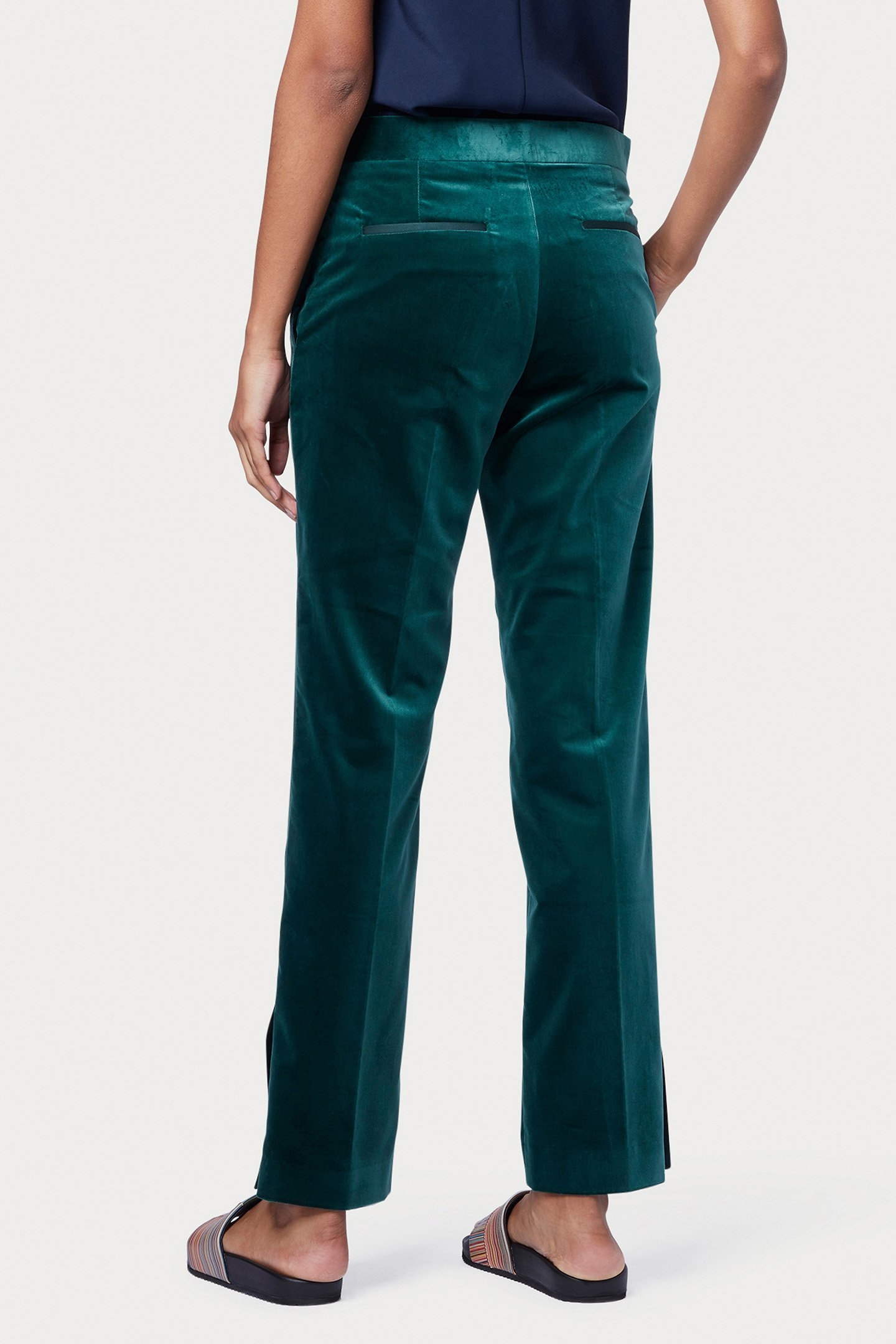 TROUSERS BOTTLE GREEN 2