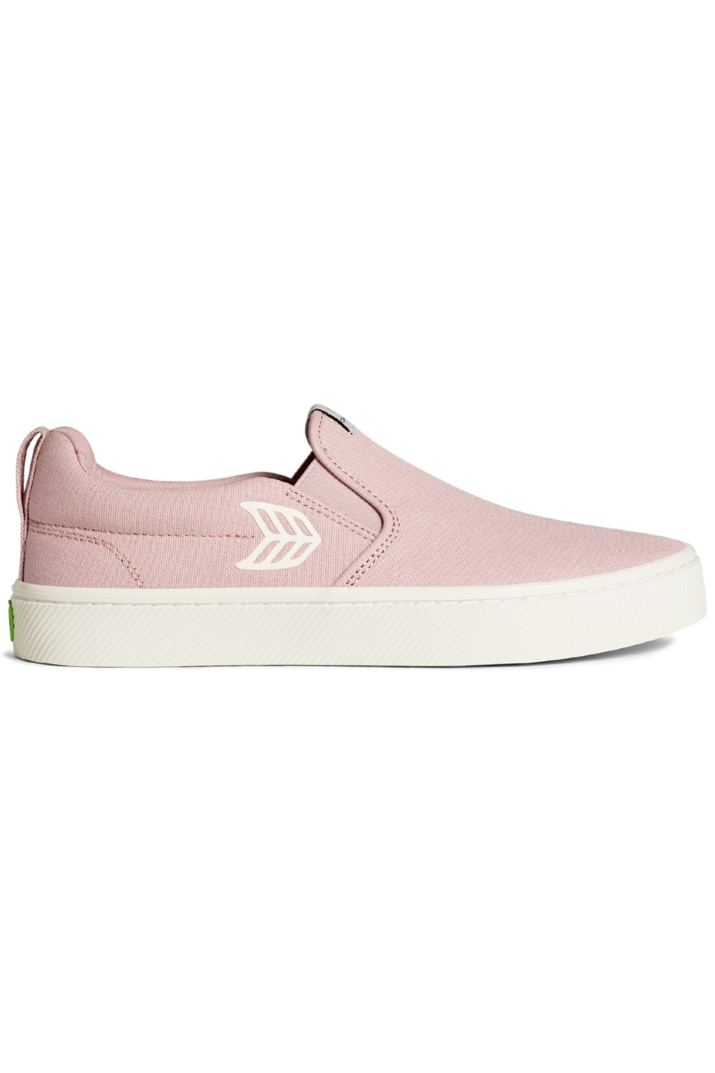 SLIP-ON ROSE CANVAS IVORY LOGO SNEAKER 1